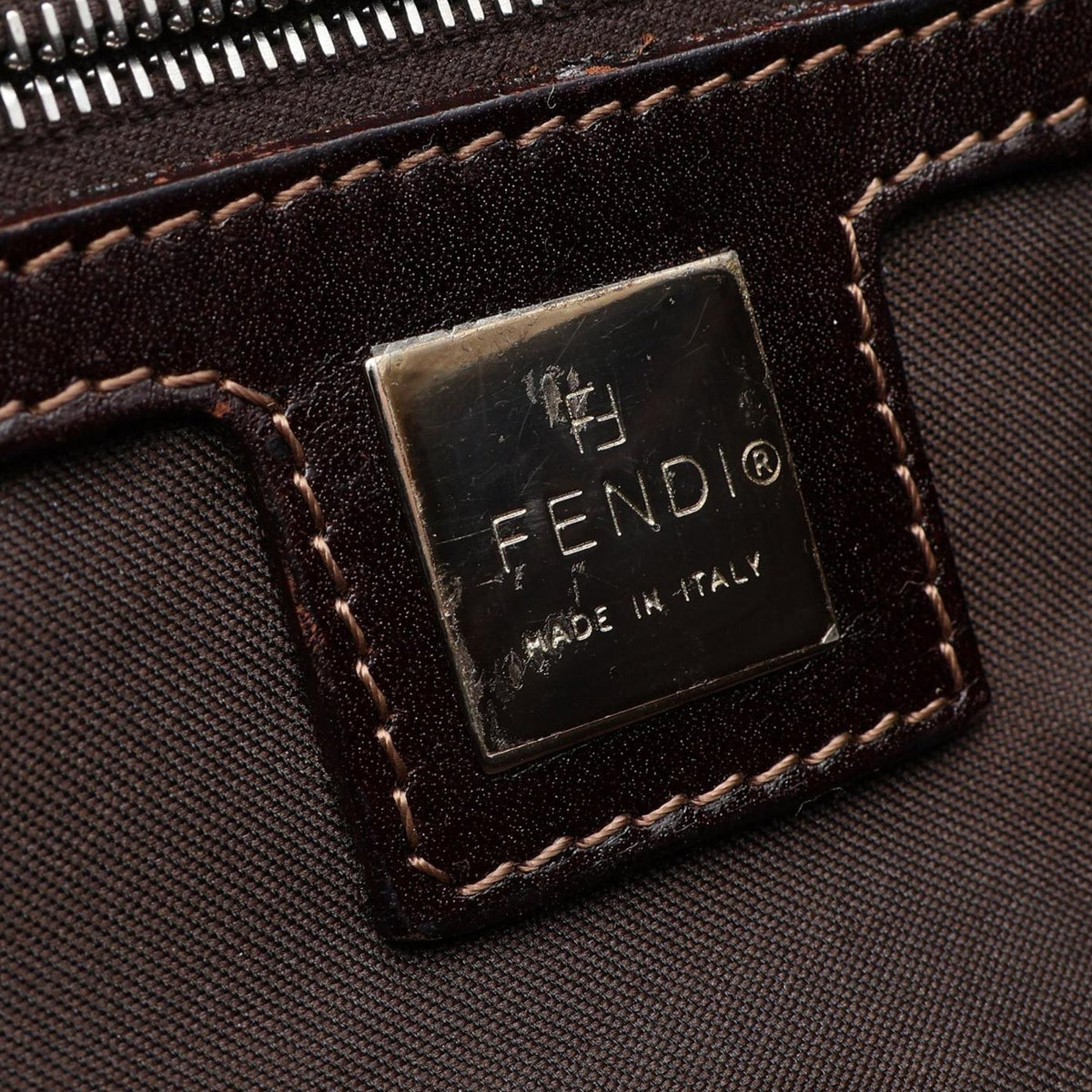 Fendi Denim Baguette — Blue