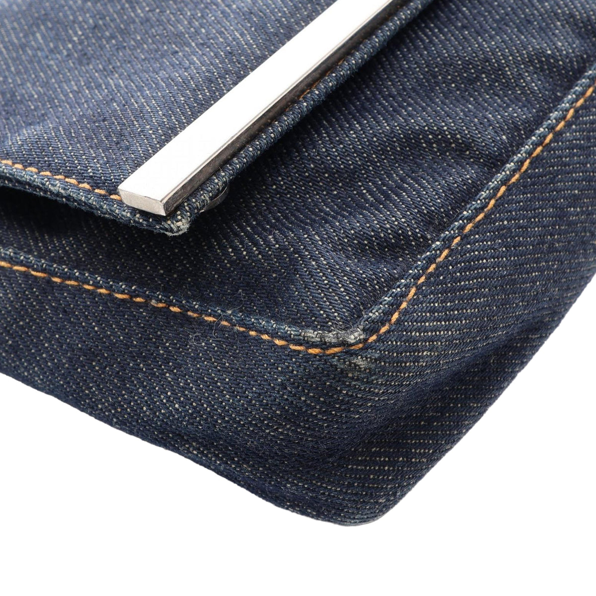 Fendi Denim Baguette — Blue