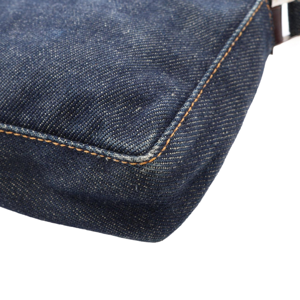Fendi Denim Baguette — Blue