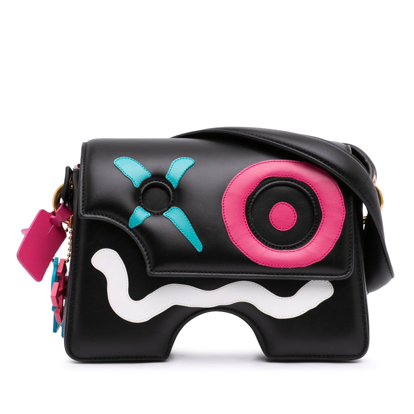 Off-White Limited Edition Andre Saraiva Leather Burrow 22 Crossbody
