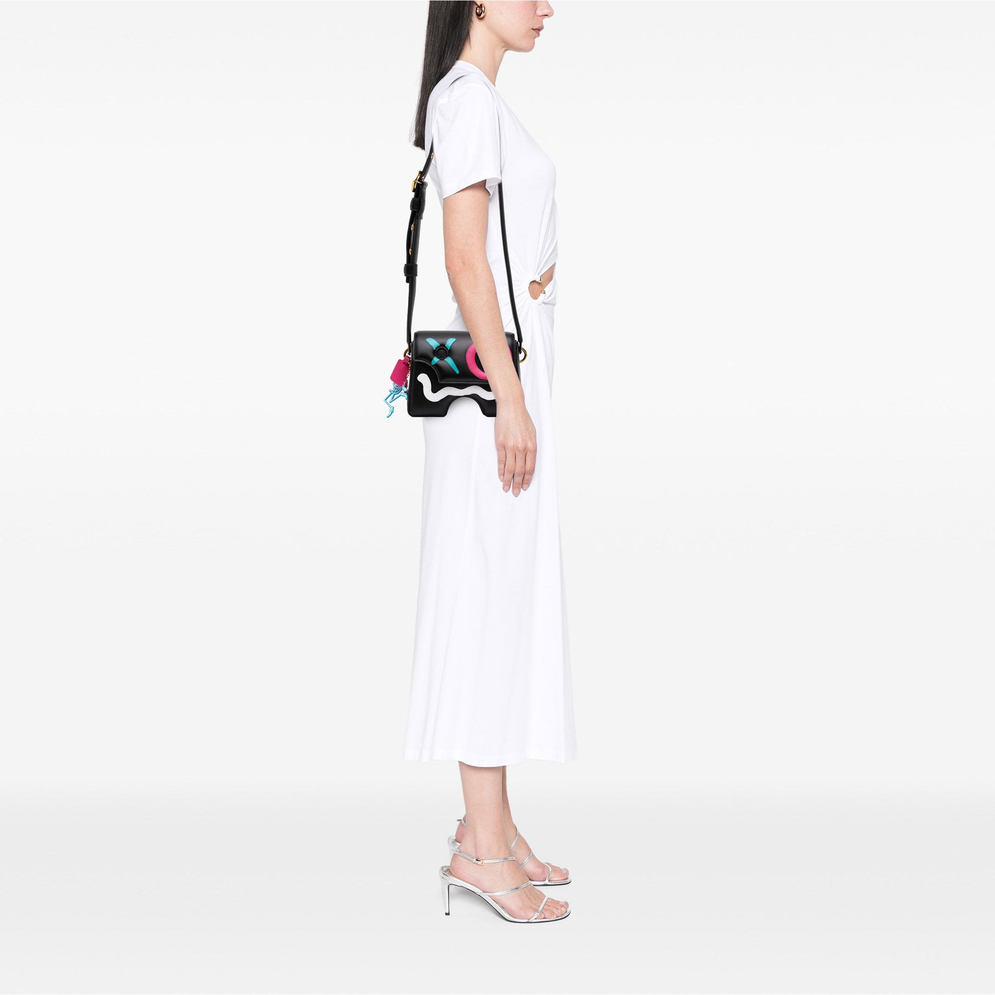 Off-White Limited Edition Andre Saraiva Leather Burrow 22 Crossbody