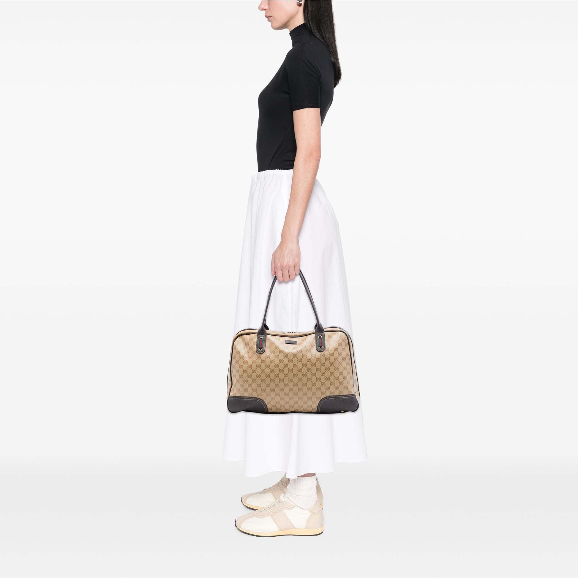 Gucci GG Crystal Web Princy Shoulder Bag