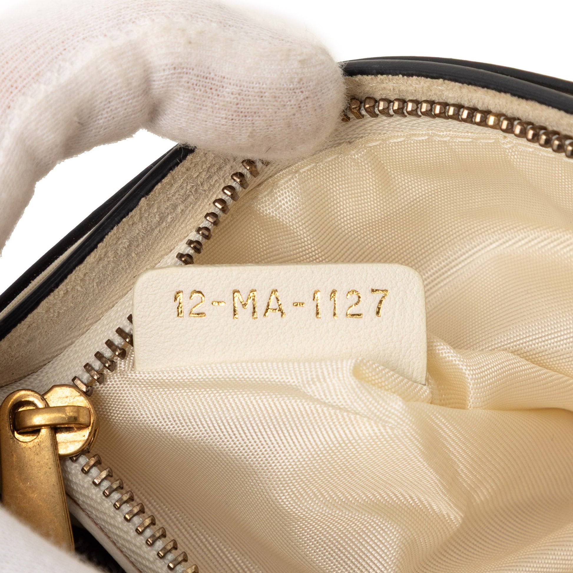 Dior Stars Printed Calfskin Wallet on Chain