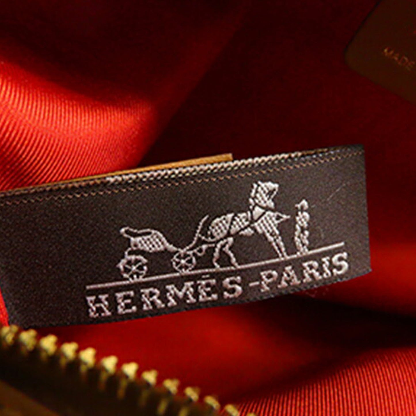 Hermès Silk and Swift Carre En Boucles Sursoie To Go Pouch