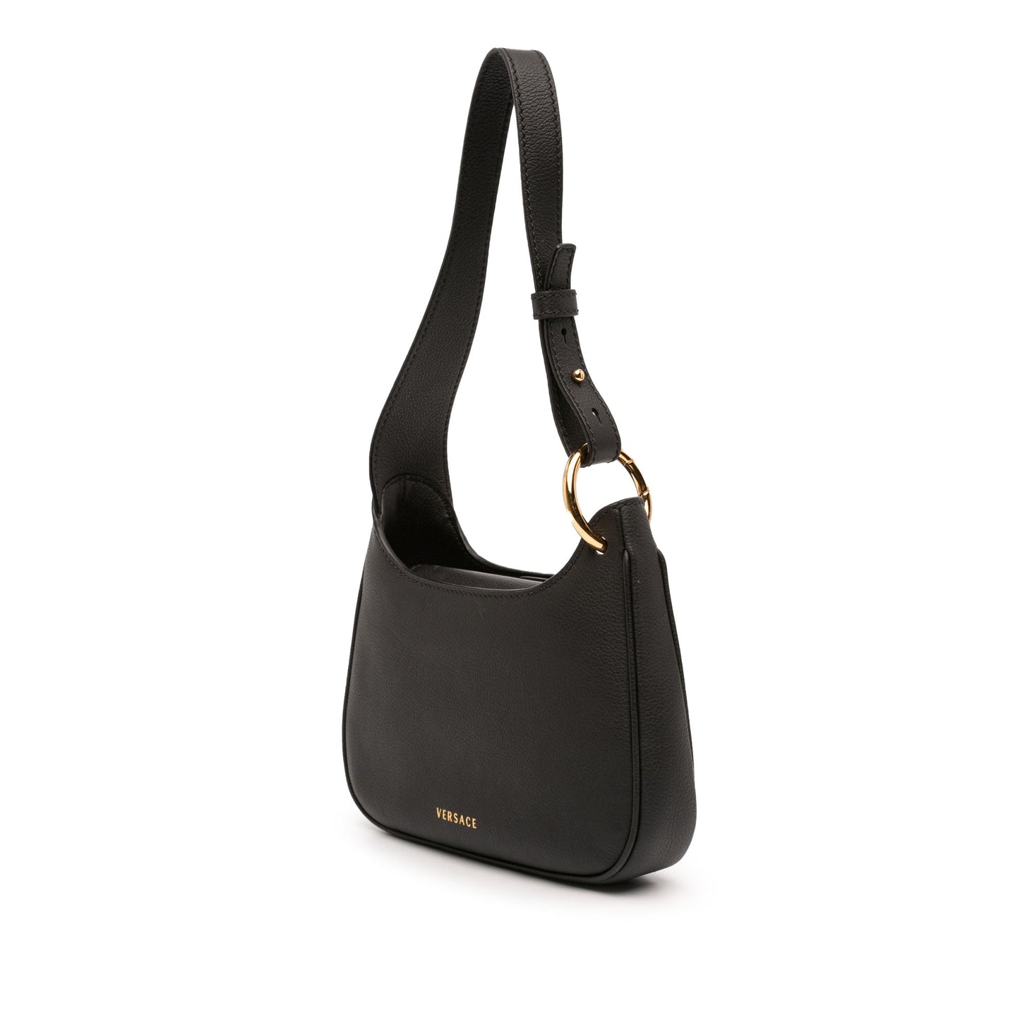 Versace Leather La Medusa Shoulder Bag