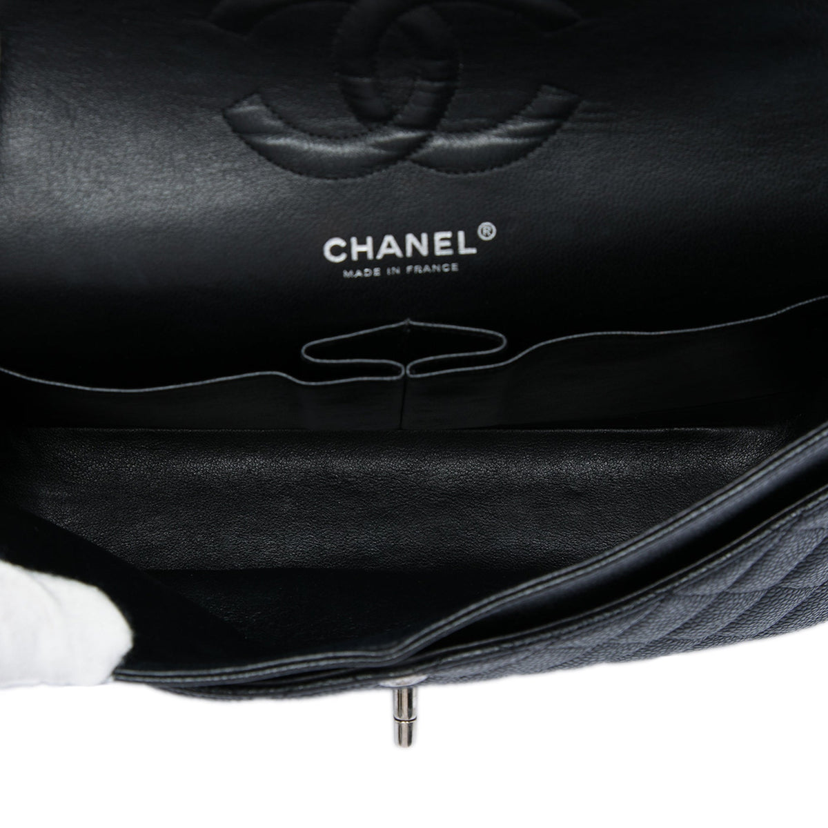 Chanel Medium Classic Caviar Double Flap