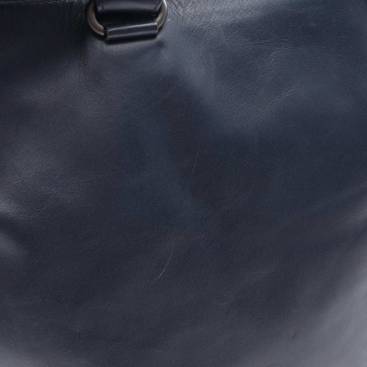 Bottega Veneta Nappa Intrecciato Satchel — Blue