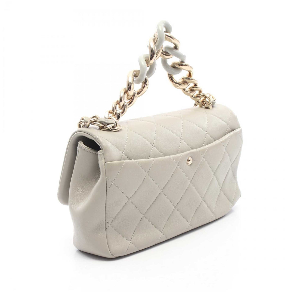 Chanel Small Lambskin Elegant Chain Single Flap