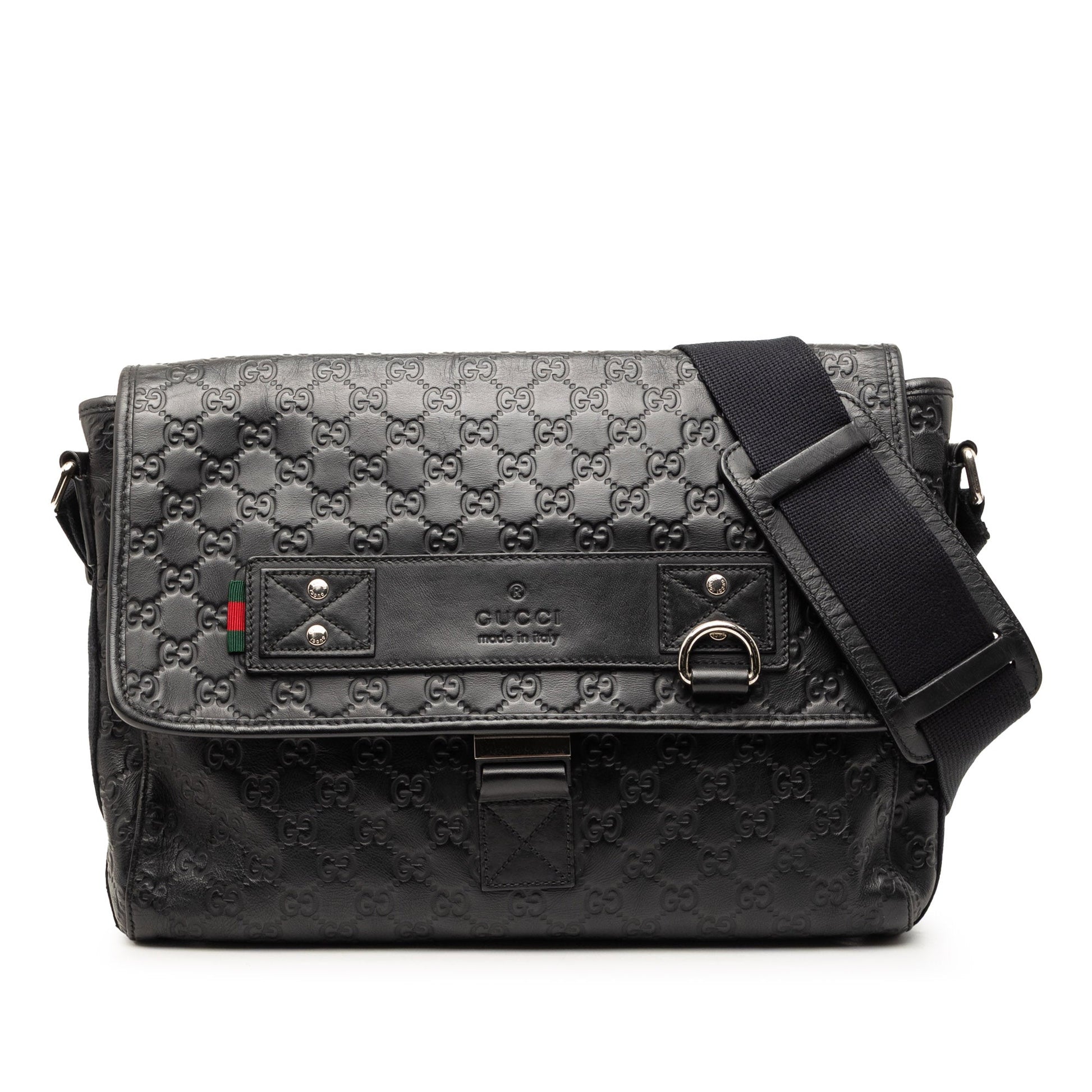Guccissima Web Crossbody