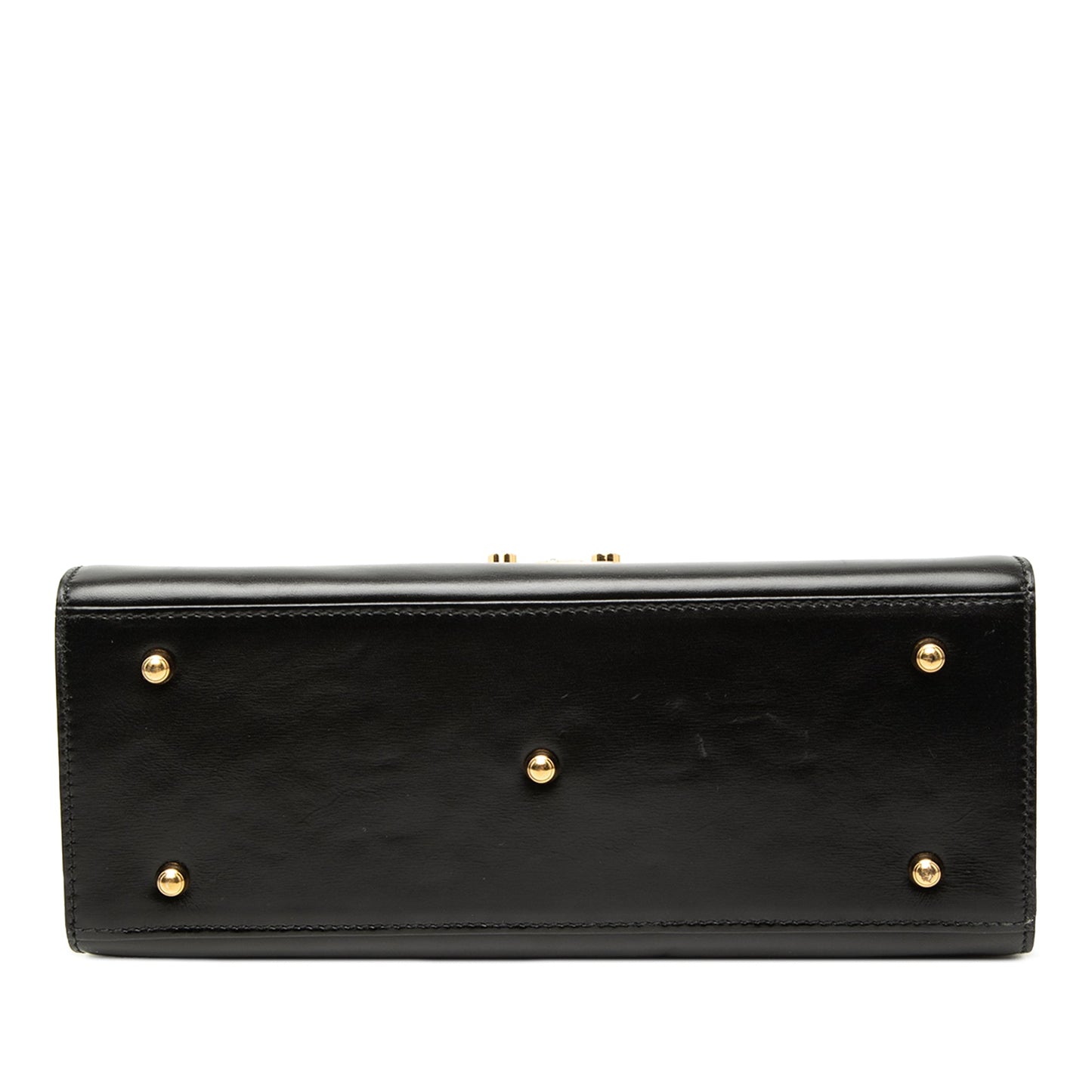 Gucci Smooth Calfskin Lady Lock Satchel