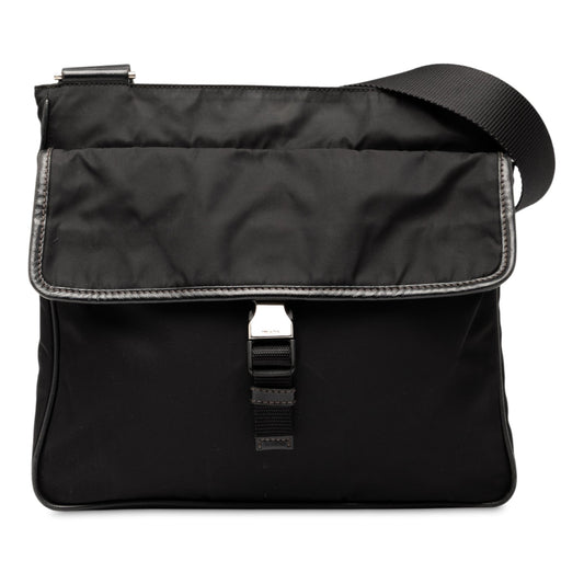 Prada Tessuto Zip Top Crossbody