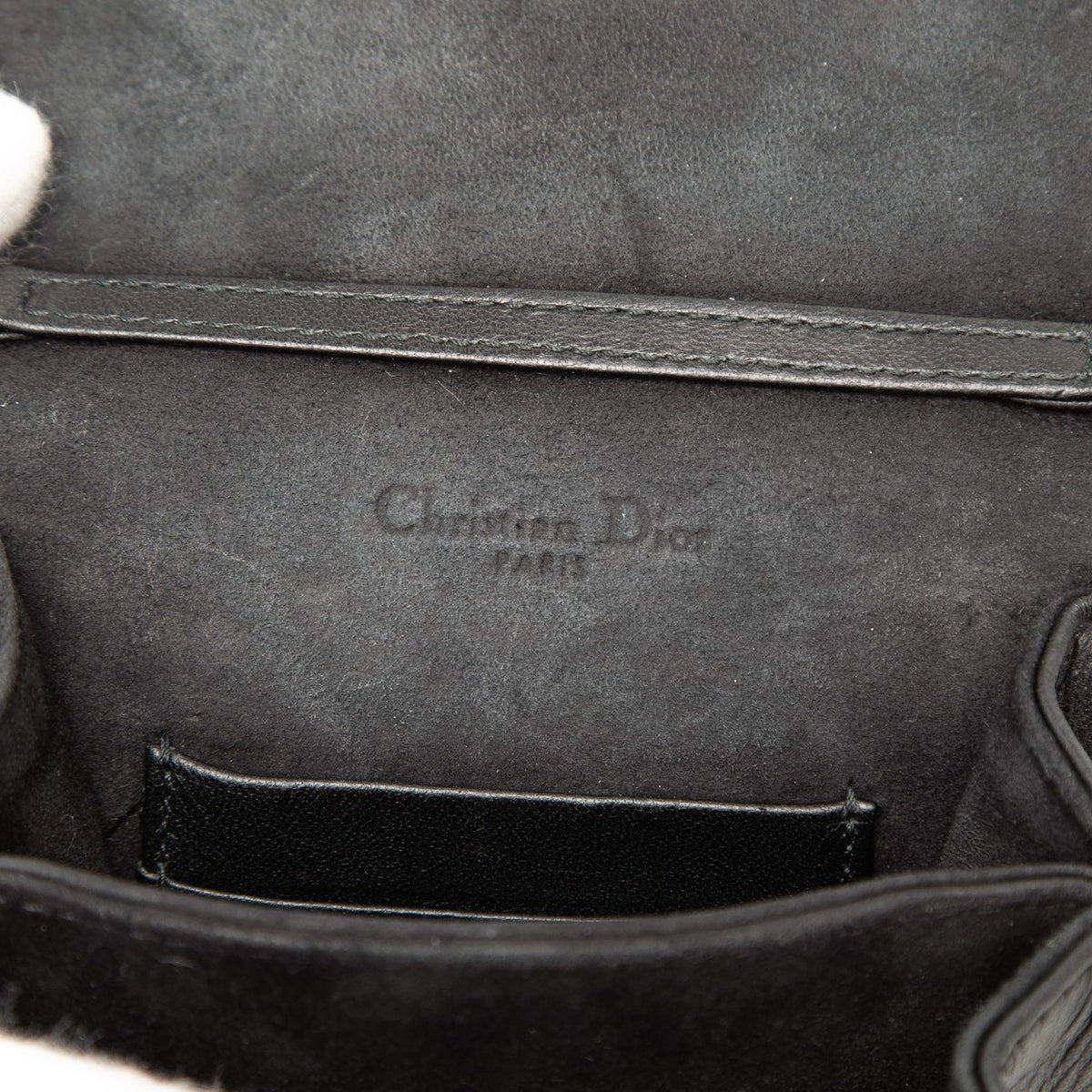 Dior Studded Leather Vertical Diorama Crossbody