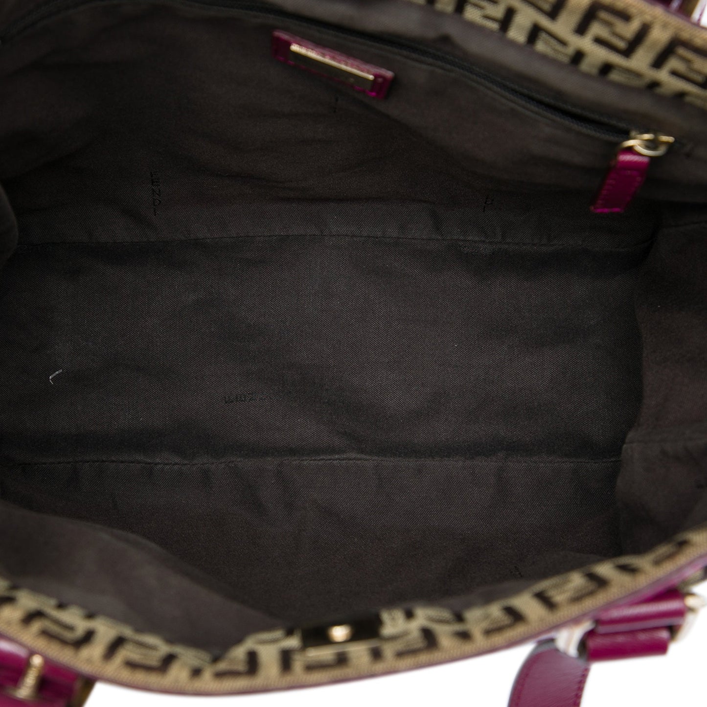 Fendi Zucchino Canvas Superstar Shopping Tote