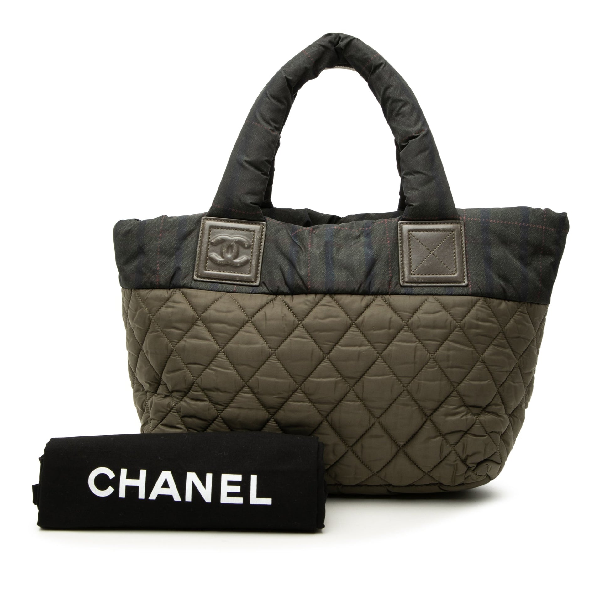 Chanel Small Quilted Nylon Coco Cocoon Tote