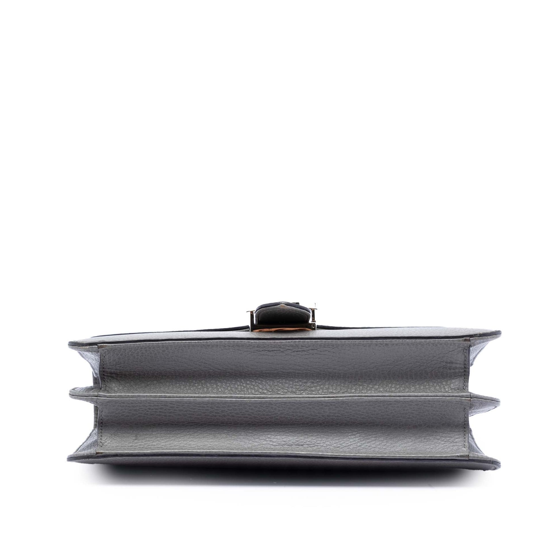 Gucci Medium Dollar Calfskin Interlocking G Crossbody