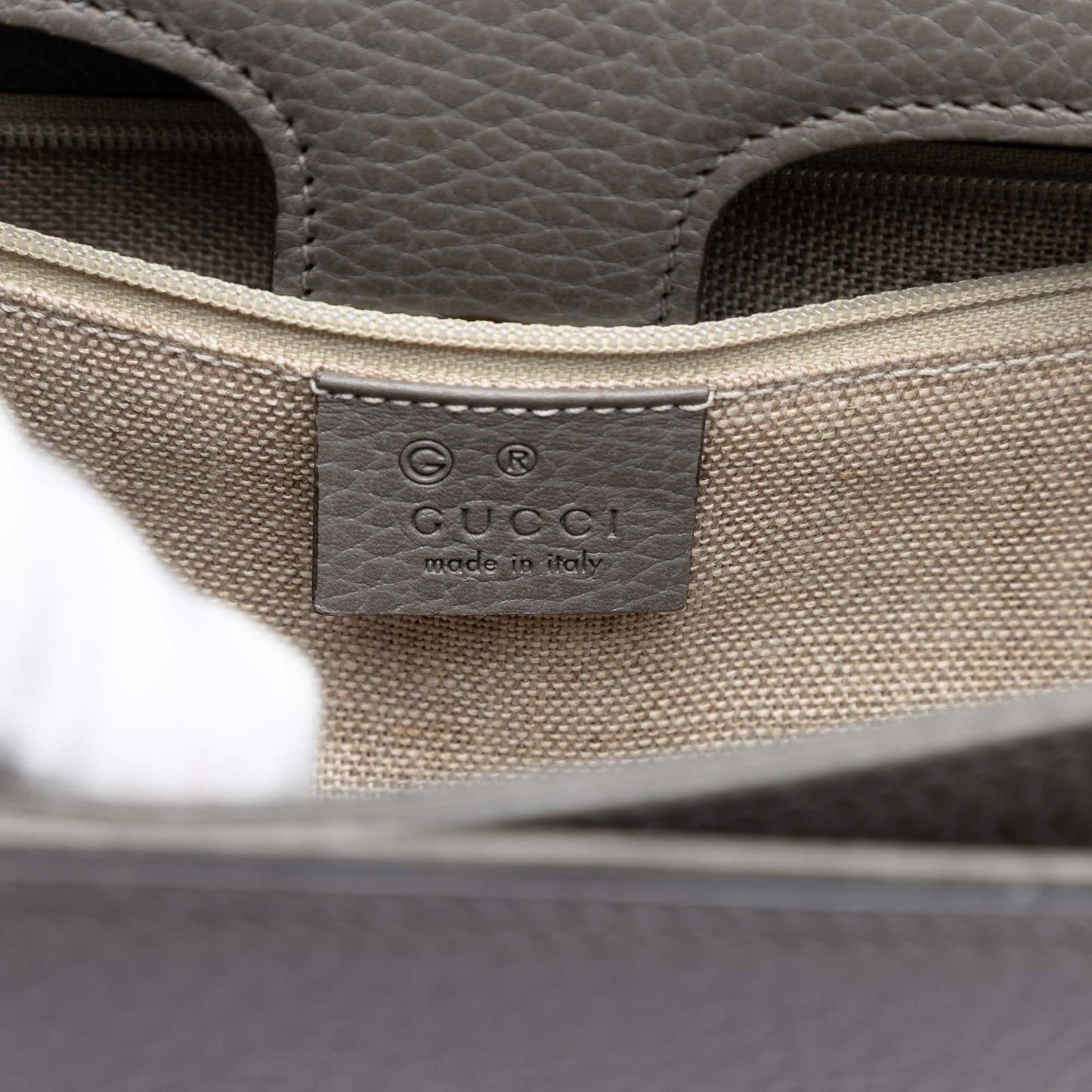 Gucci Medium Dollar Calfskin Interlocking G Crossbody