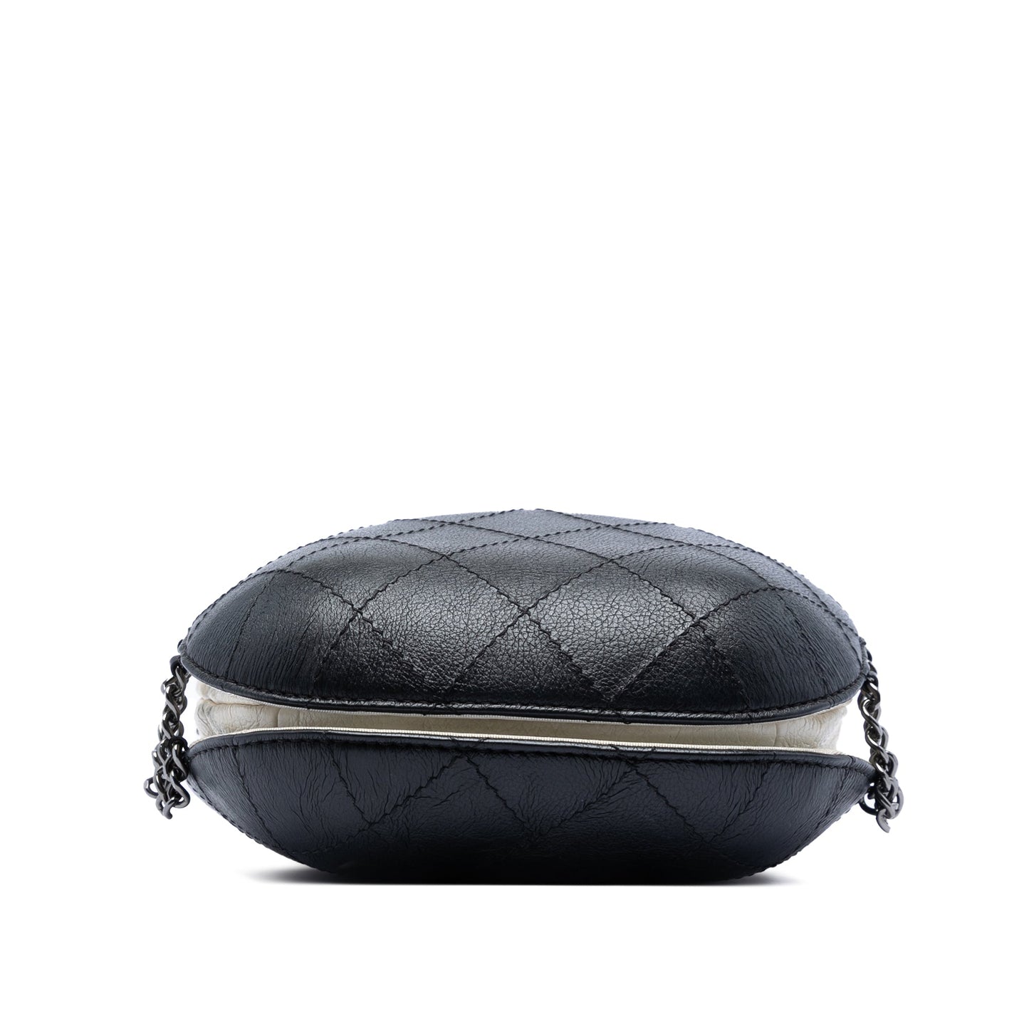 Chanel Small Bicolor Quilted Calfskin Gabrielle Bucket Bag