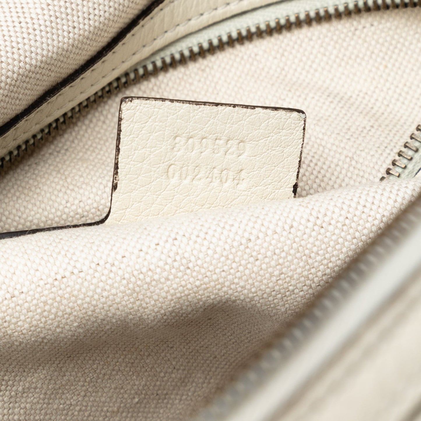Gucci Leather Twill Satchel