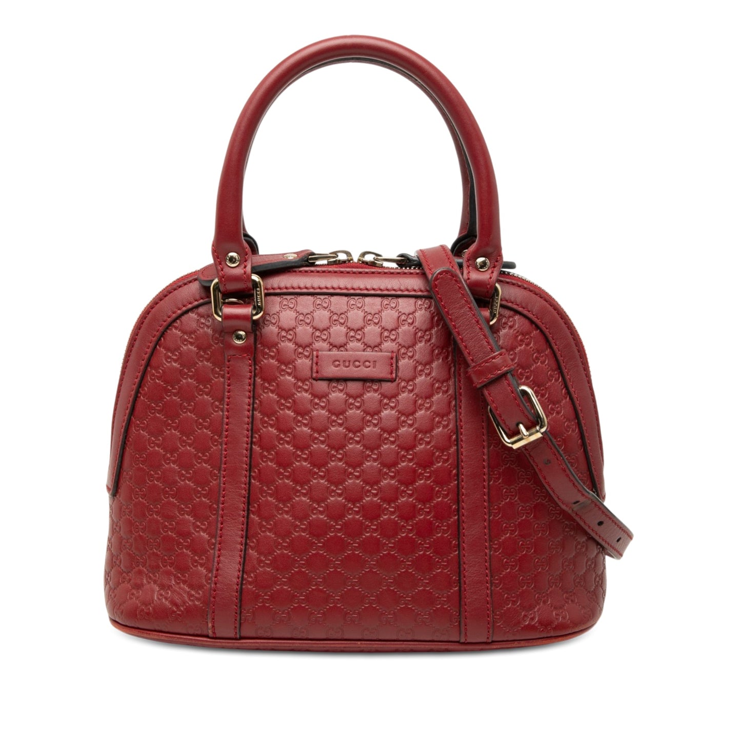 Gucci Mini Microguccissima Dome Satchel