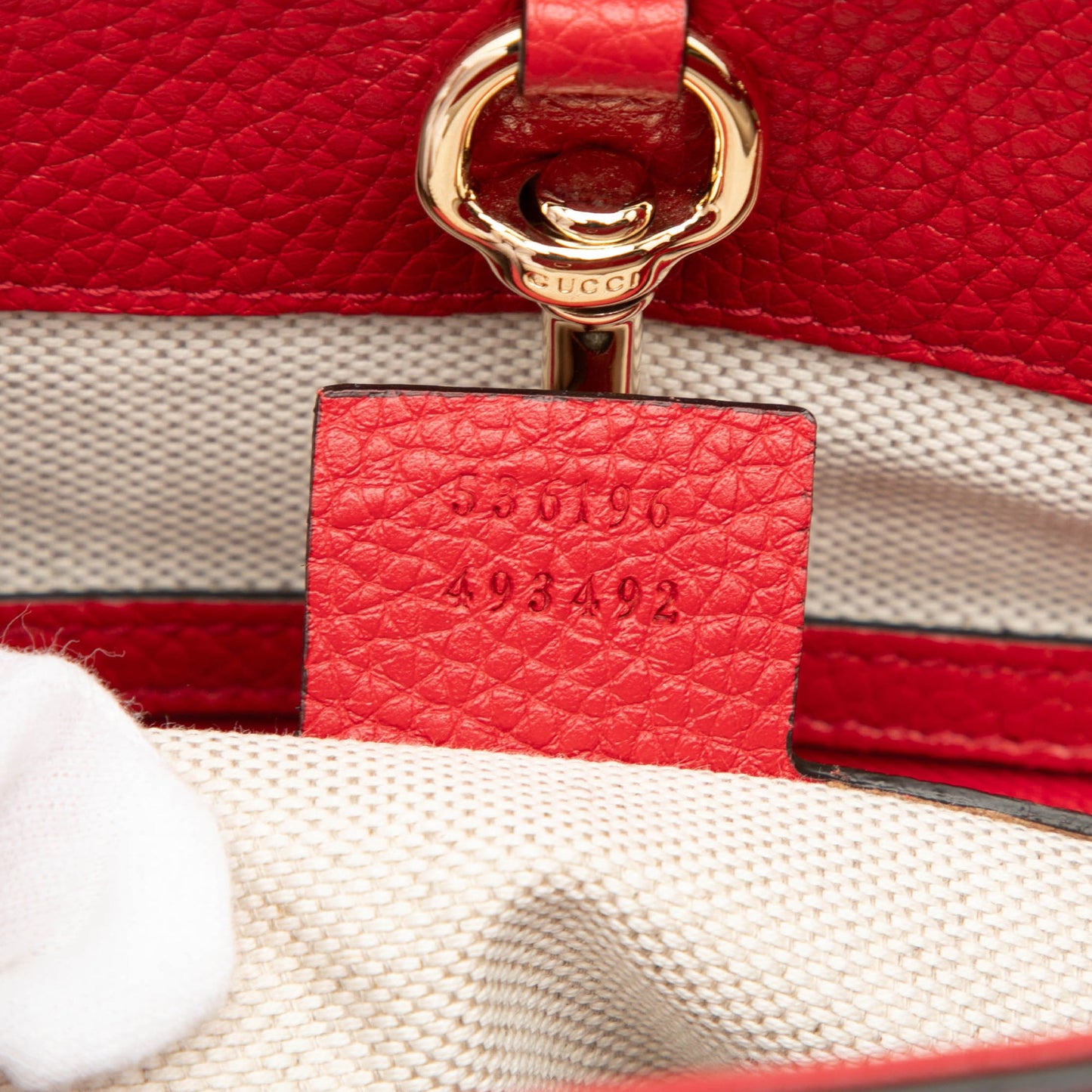 Gucci Medium Leather Soho Chain Tote
