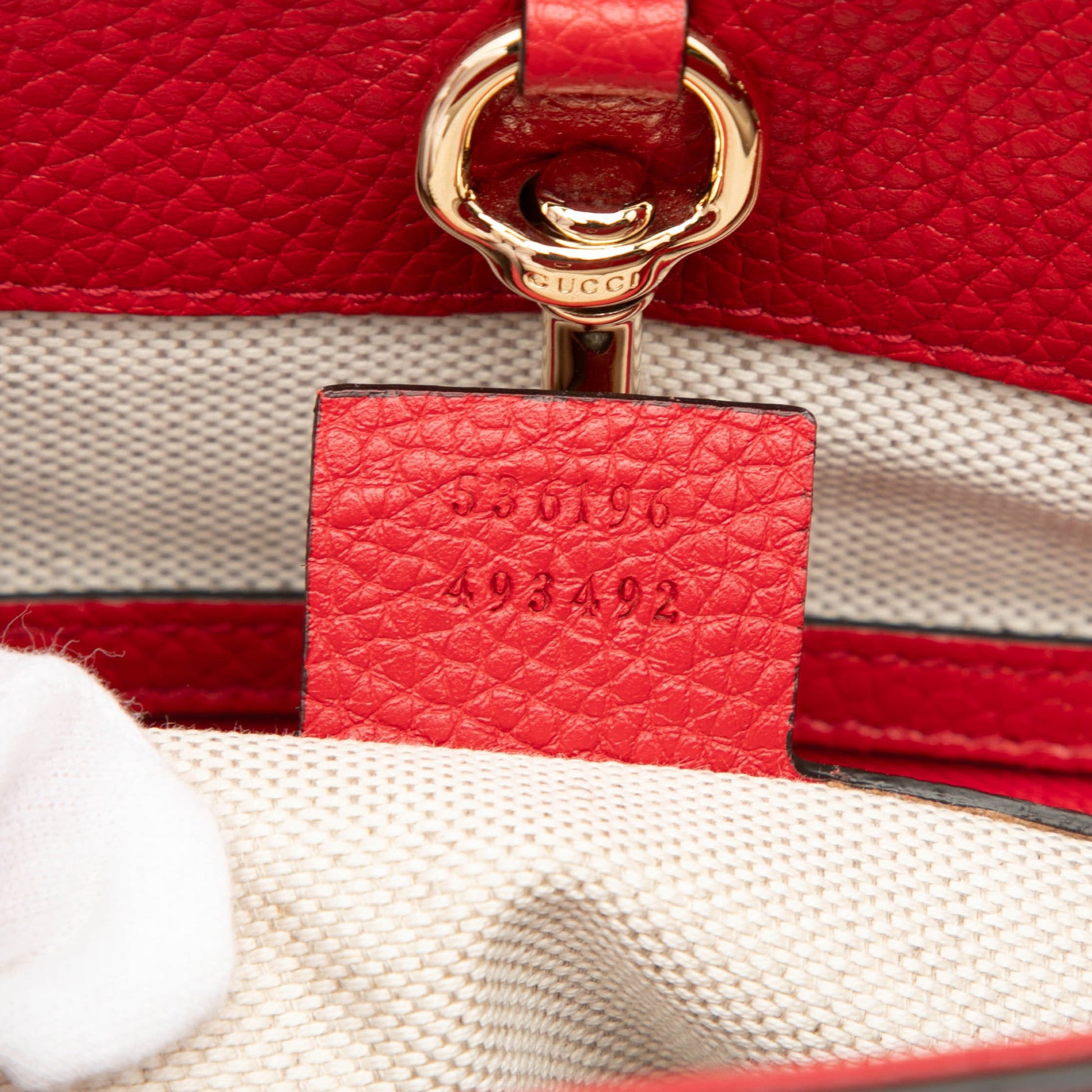 Gucci Medium Leather Soho Chain Tote