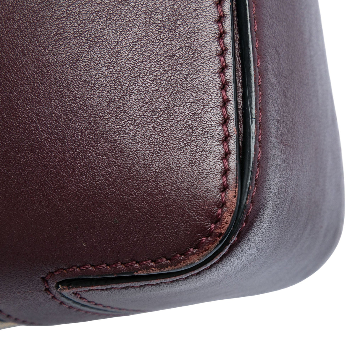 Burberry Small Haymarket Check Nylon and Leather Dickens Crossbody
