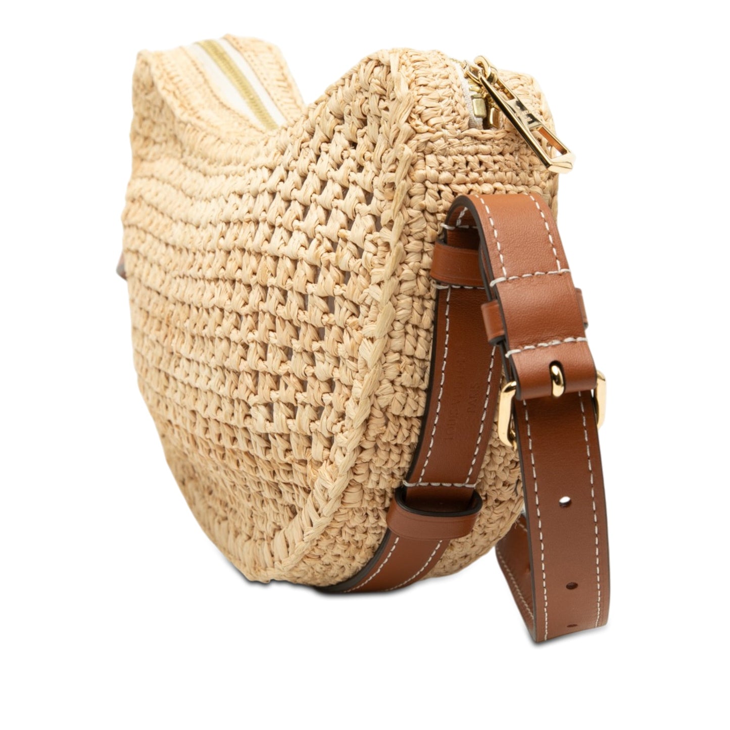Louis Vuitton Raffia By the Pool Croissant MM
