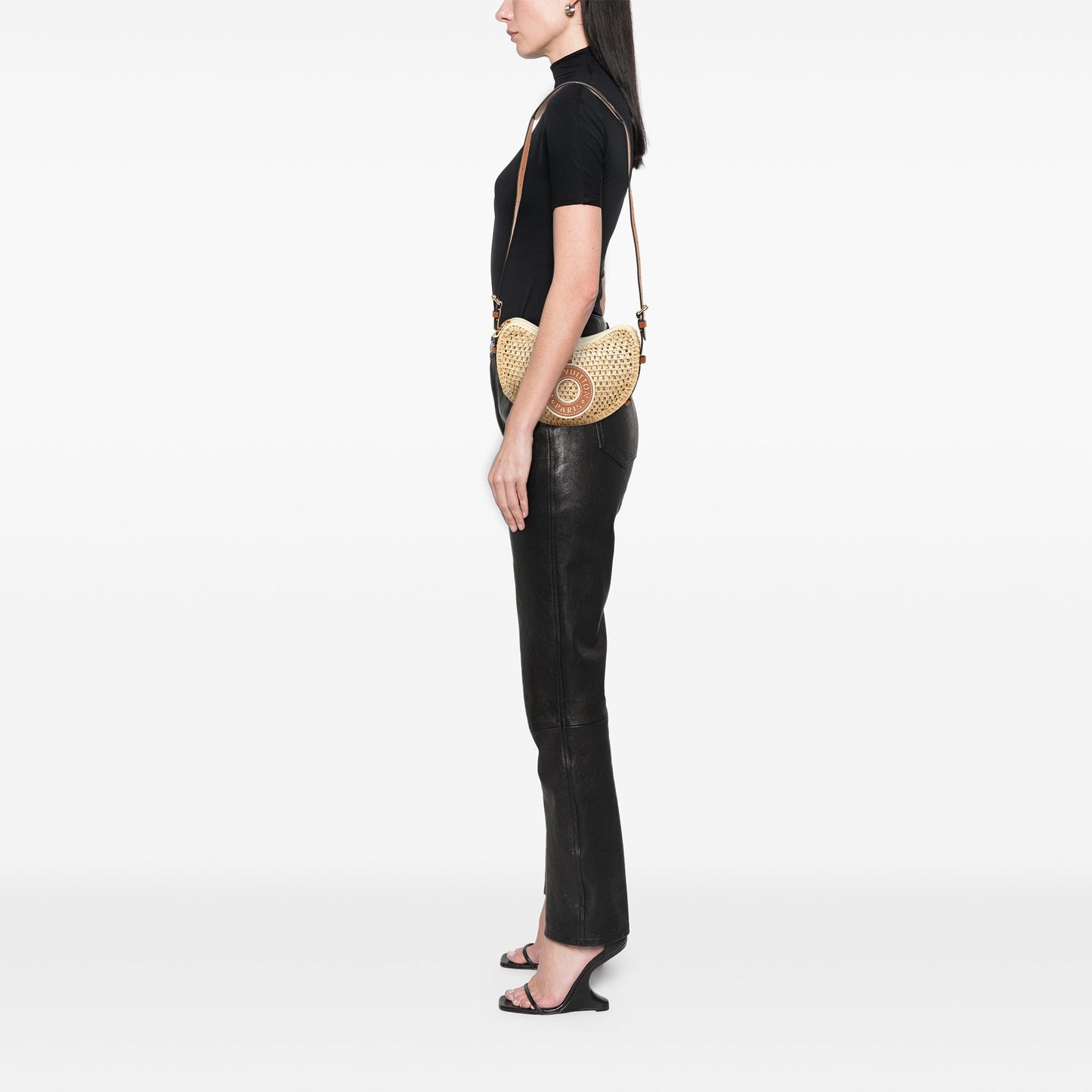 Louis Vuitton Raffia By the Pool Croissant MM