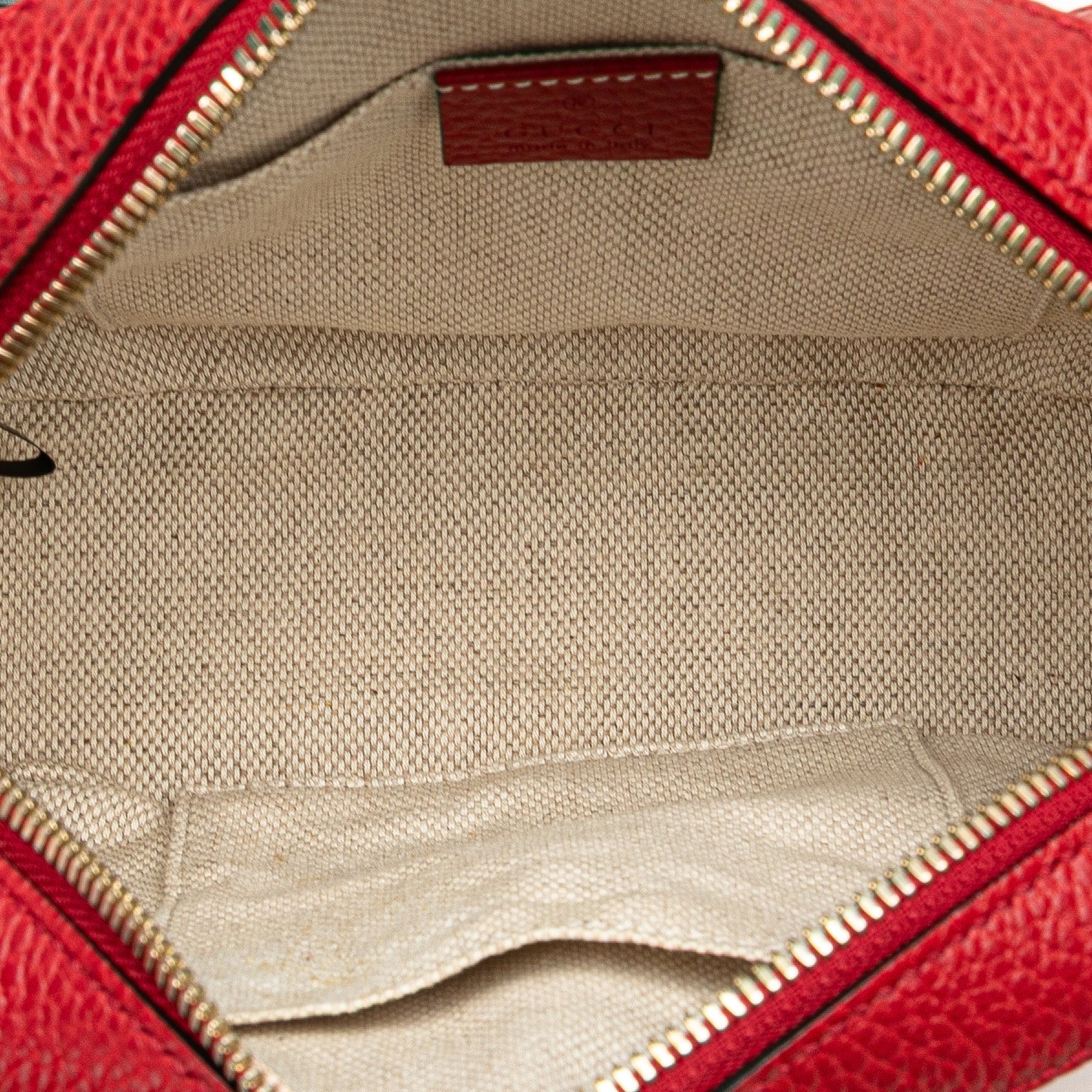 Gucci Small Bicolor Leather Soho Disco Crossbody