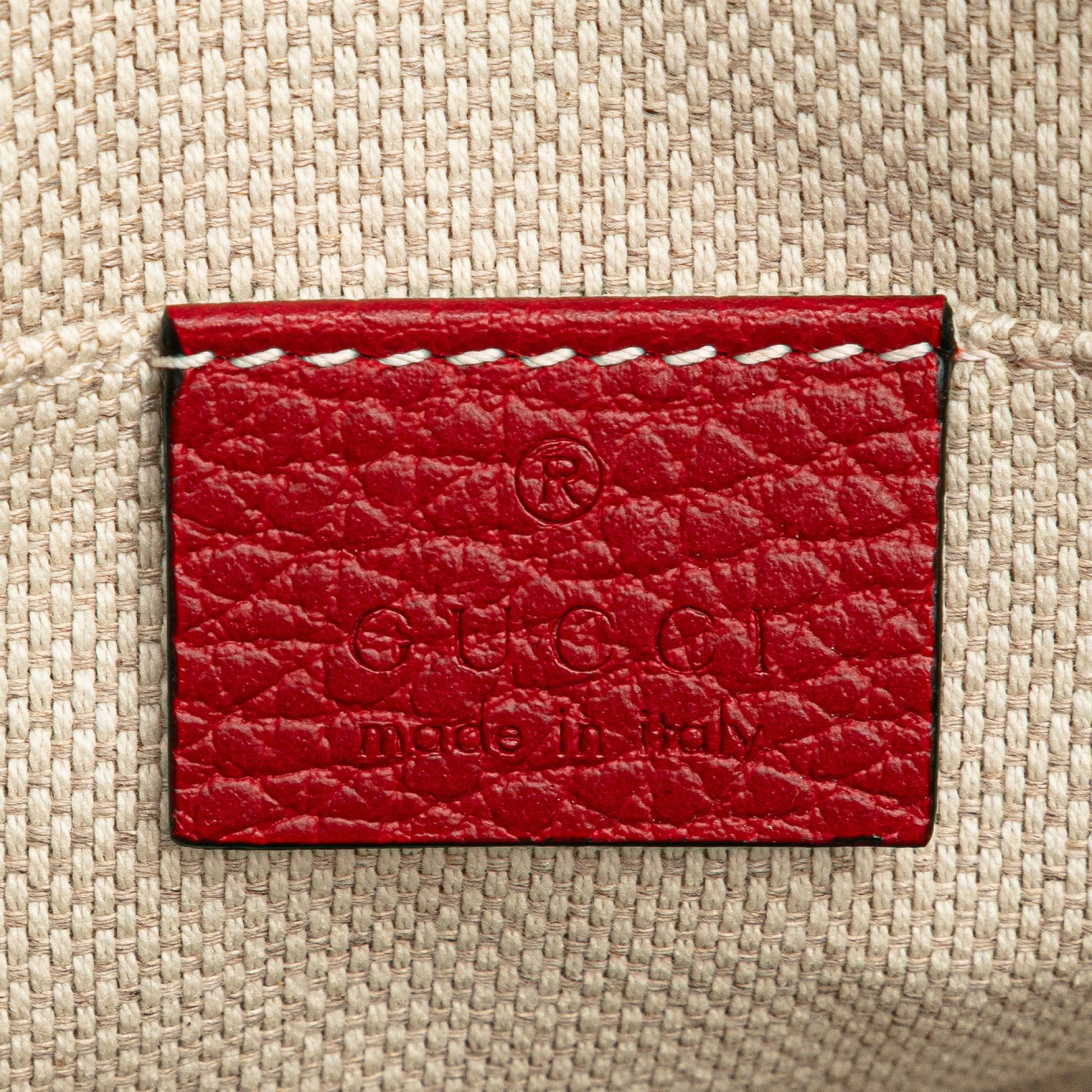 Gucci Small Bicolor Leather Soho Disco Crossbody