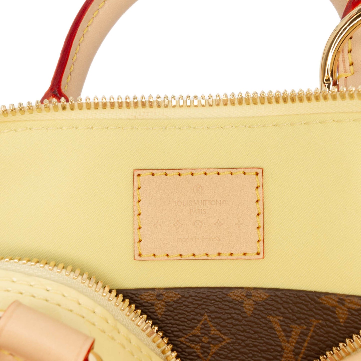 Louis Vuitton Monogram Vernis Hairclip Alma BB