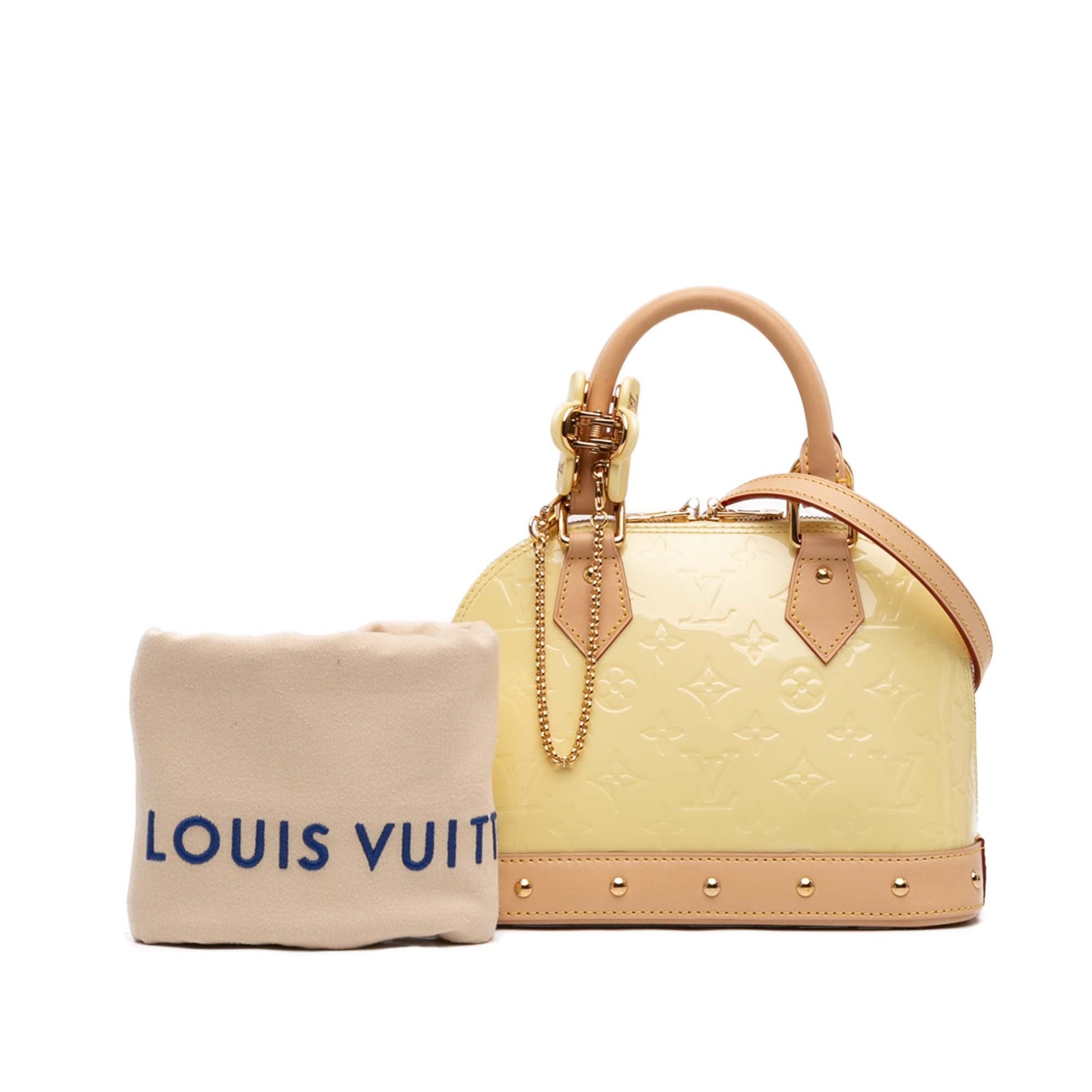 Louis Vuitton Monogram Vernis Hairclip Alma BB