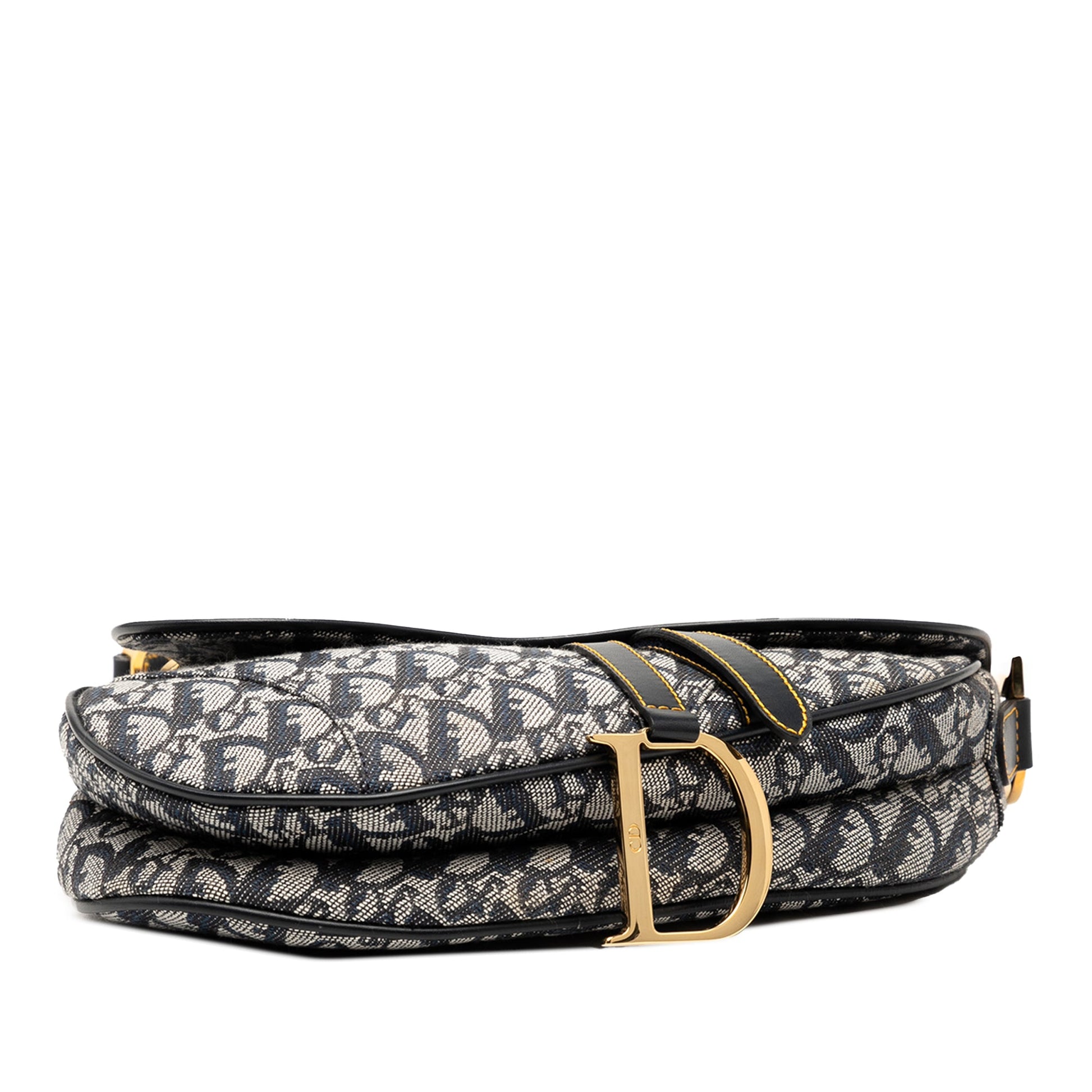 Dior Diorissimo Canvas Saddle Bag