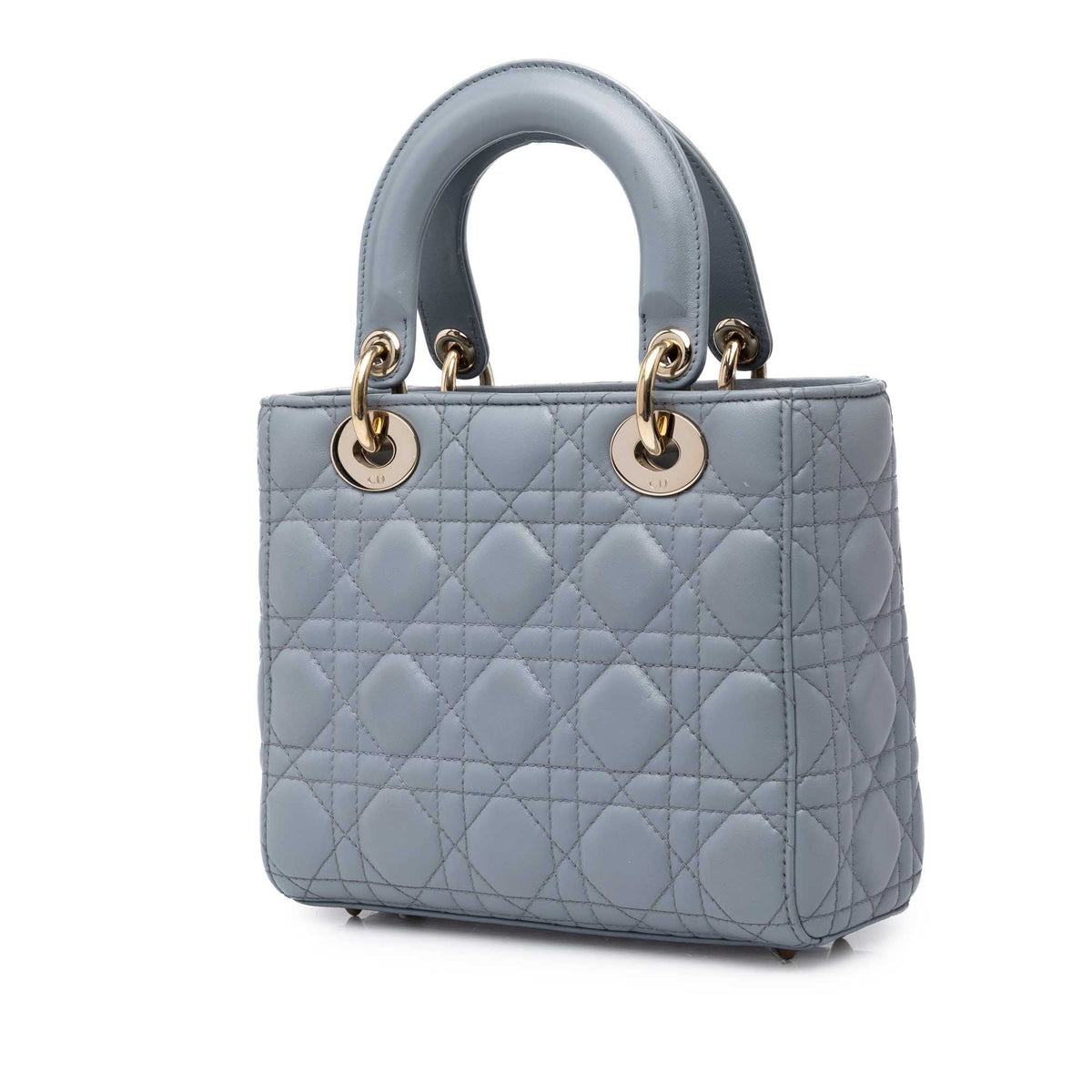 Dior Small Lambskin Cannage MyABCDior Lady Dior — Blue
