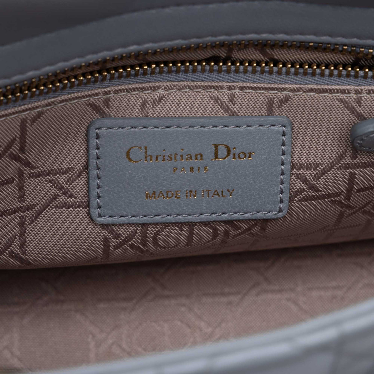Dior Small Lambskin Cannage MyABCDior Lady Dior — Blue