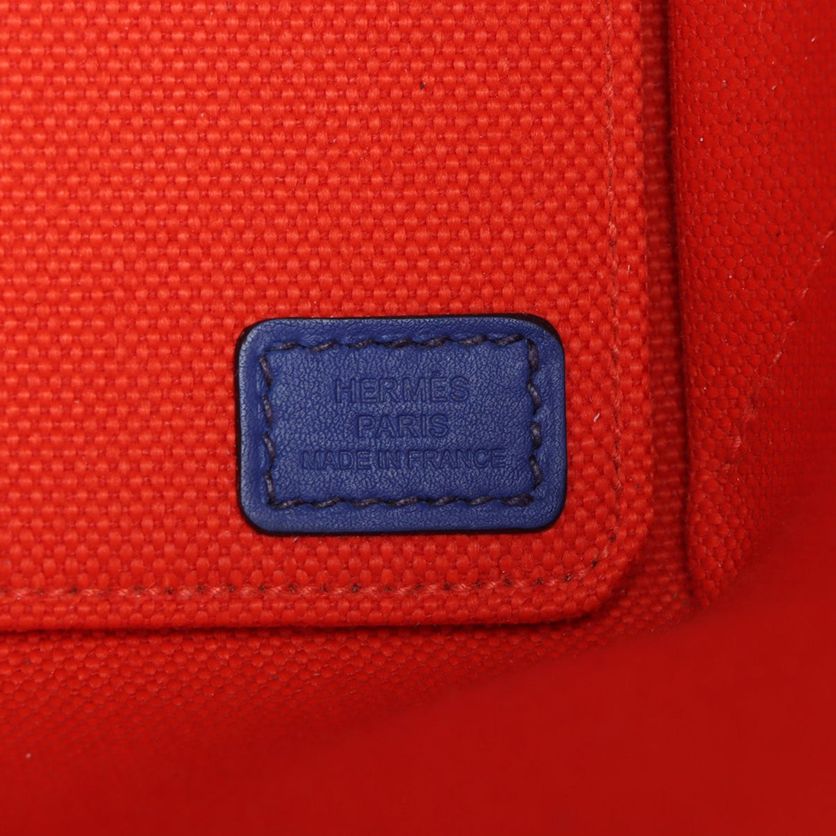 Hermès Toile Sac Steeple 25