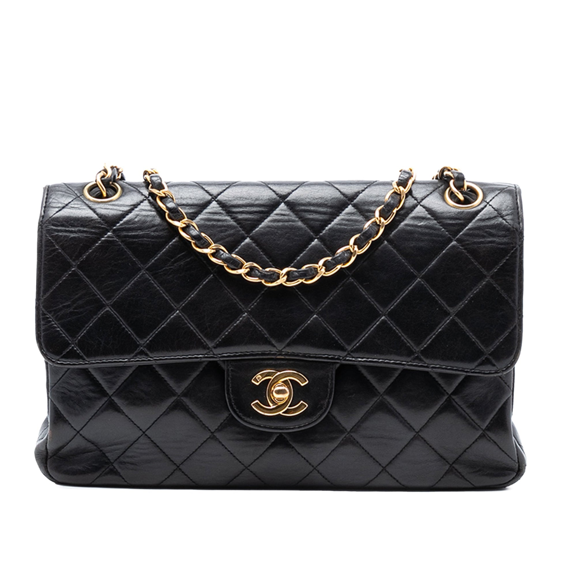 Chanel Medium Quilted Lambskin Double Sided Flap