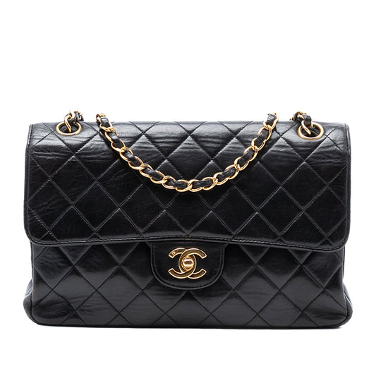 Chanel Medium Quilted Lambskin Double Sided Flap