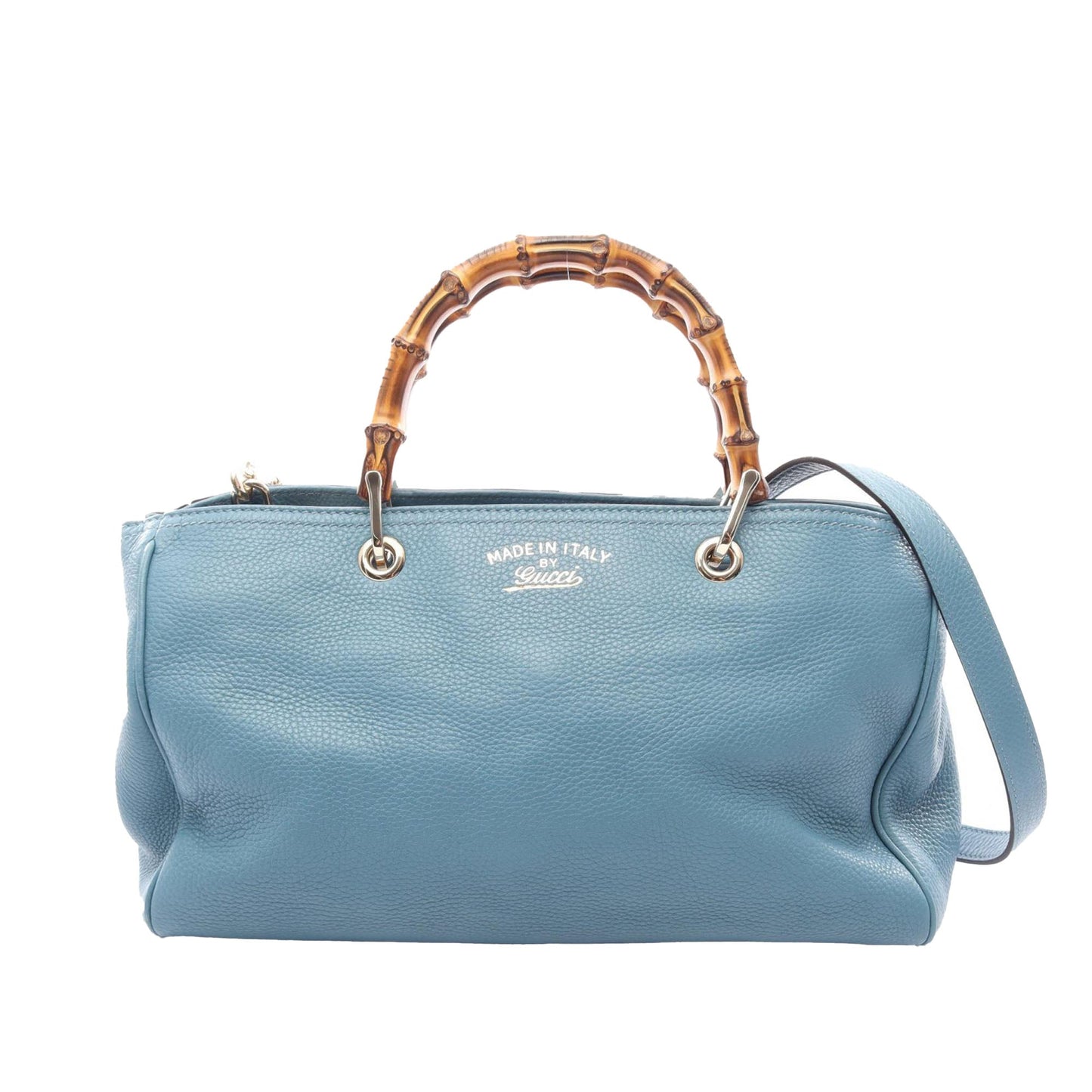 Gucci Medium Calfskin Bamboo Shopper Satchel
