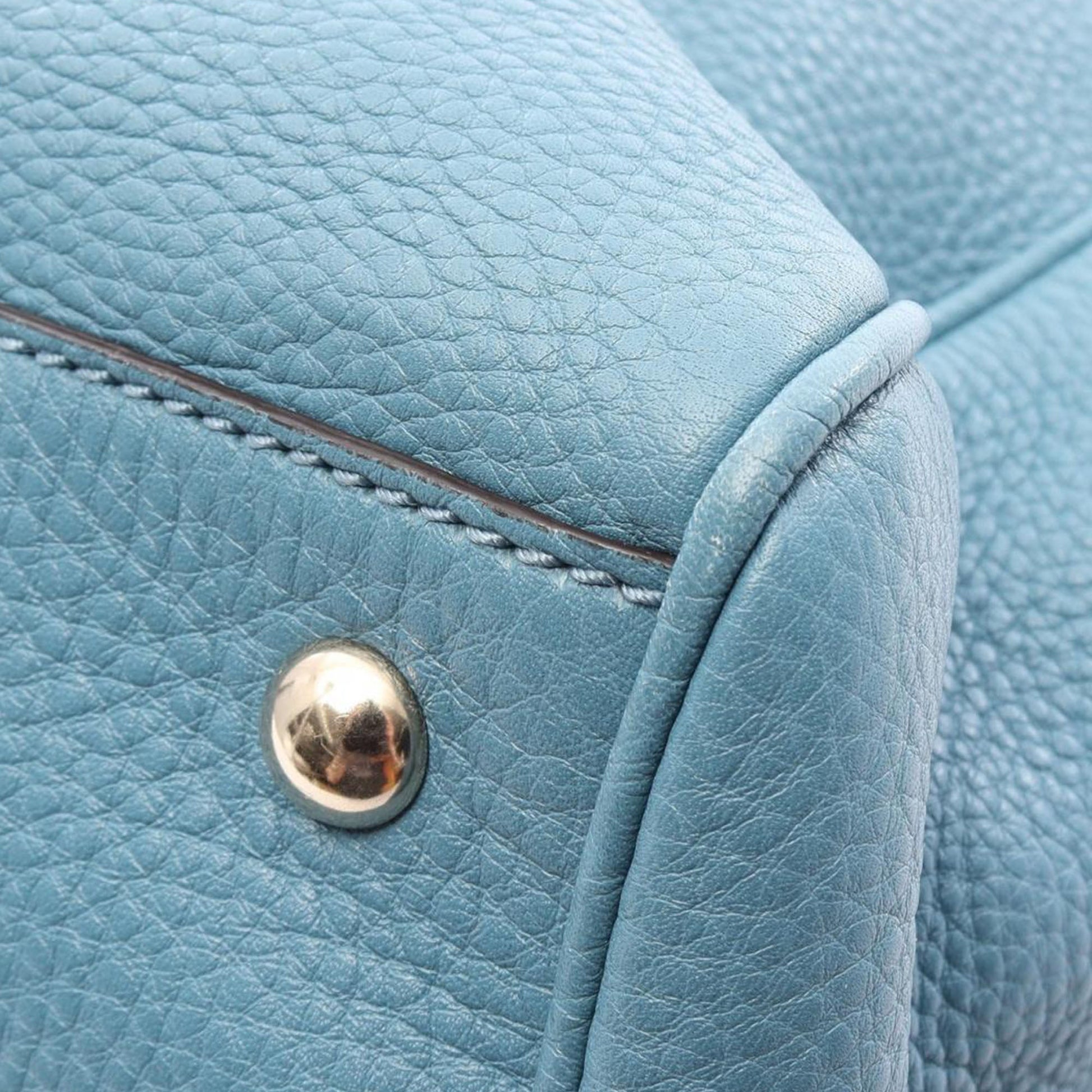 Gucci Medium Calfskin Bamboo Shopper Satchel