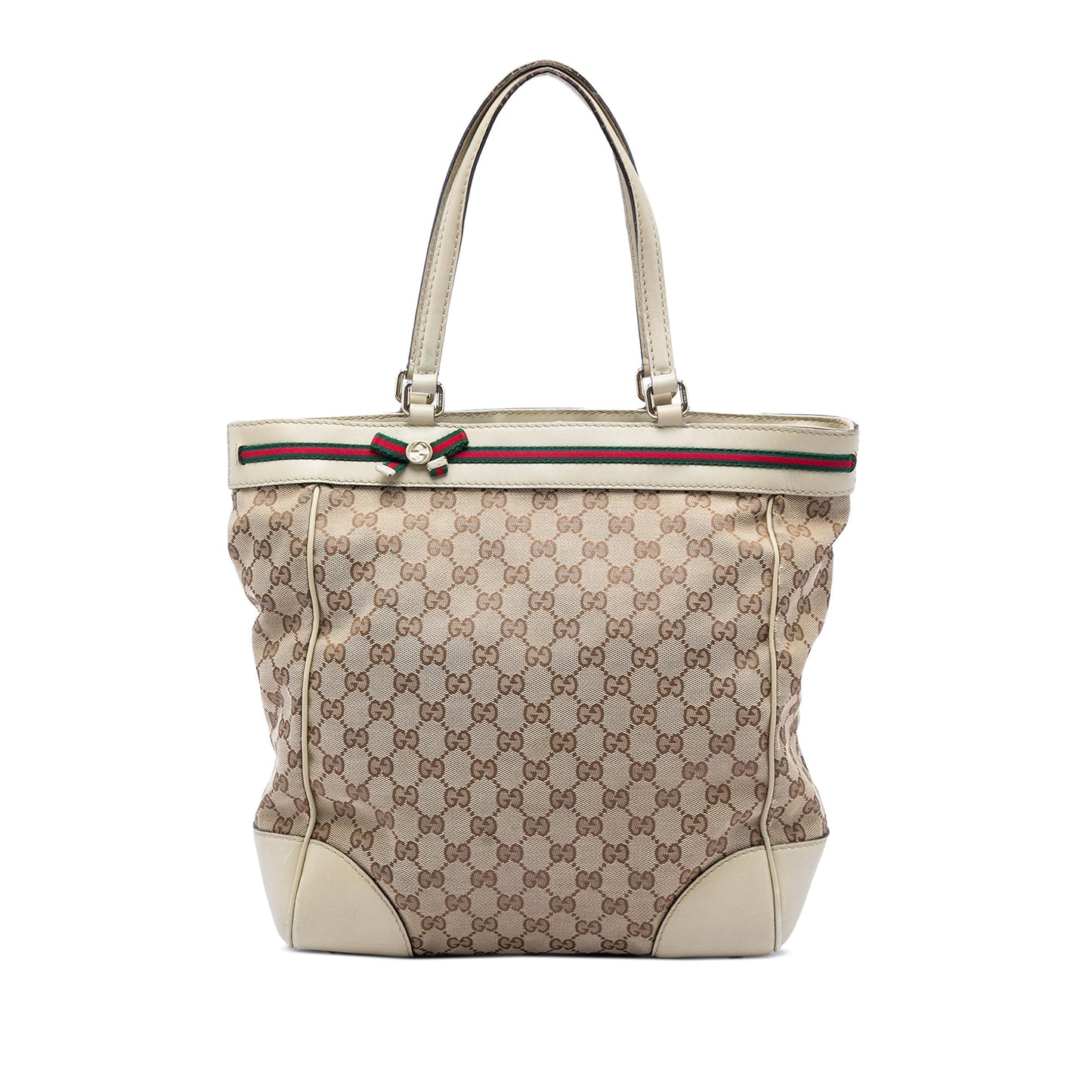 Gucci GG Canvas Web Mayfair Tote