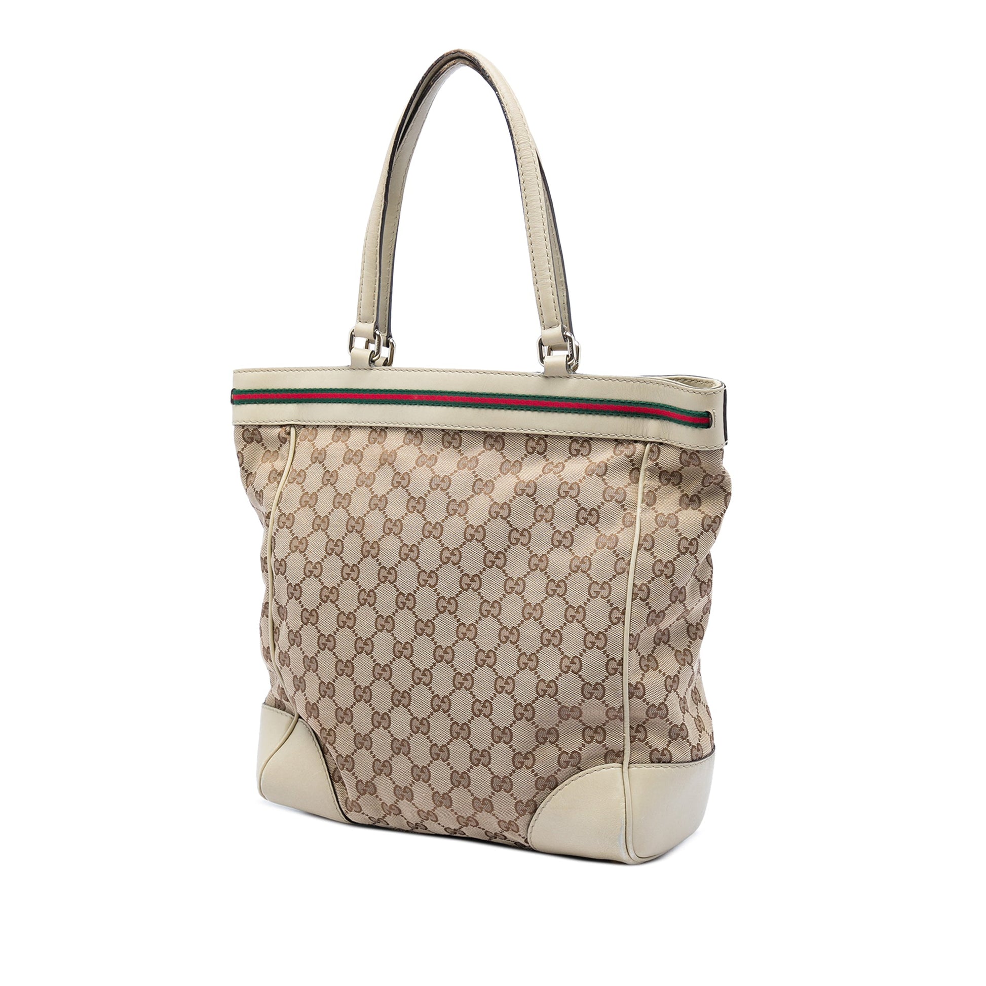Gucci GG Canvas Web Mayfair Tote