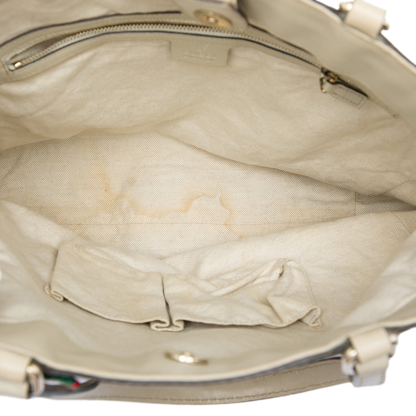 Gucci GG Canvas Web Mayfair Tote
