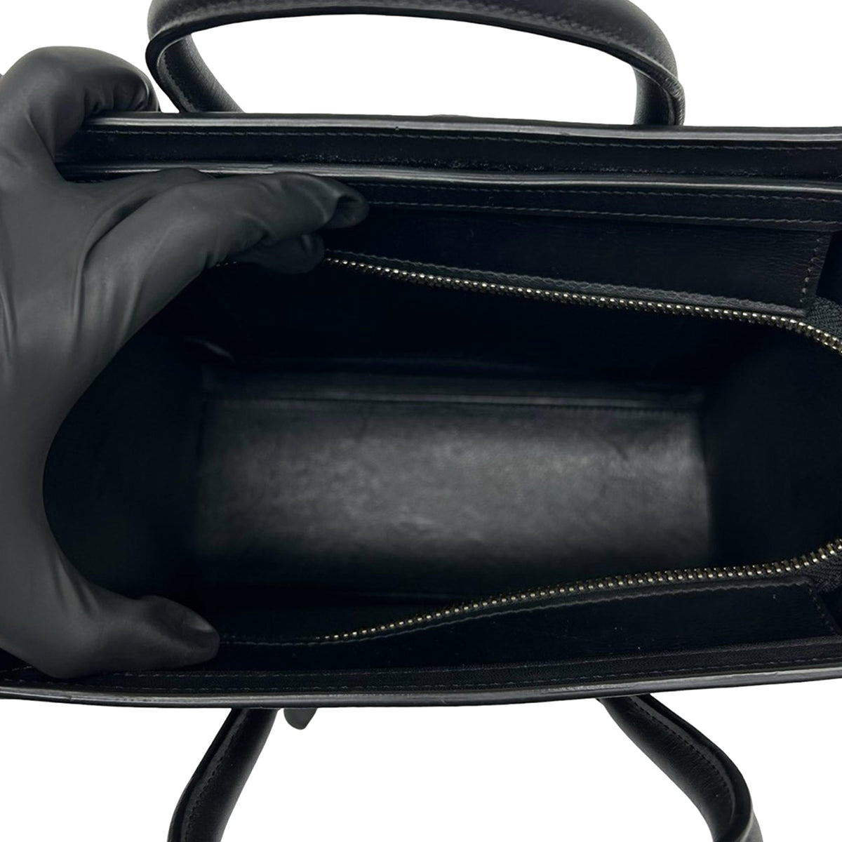 Celine Nano Leather Luggage Tote