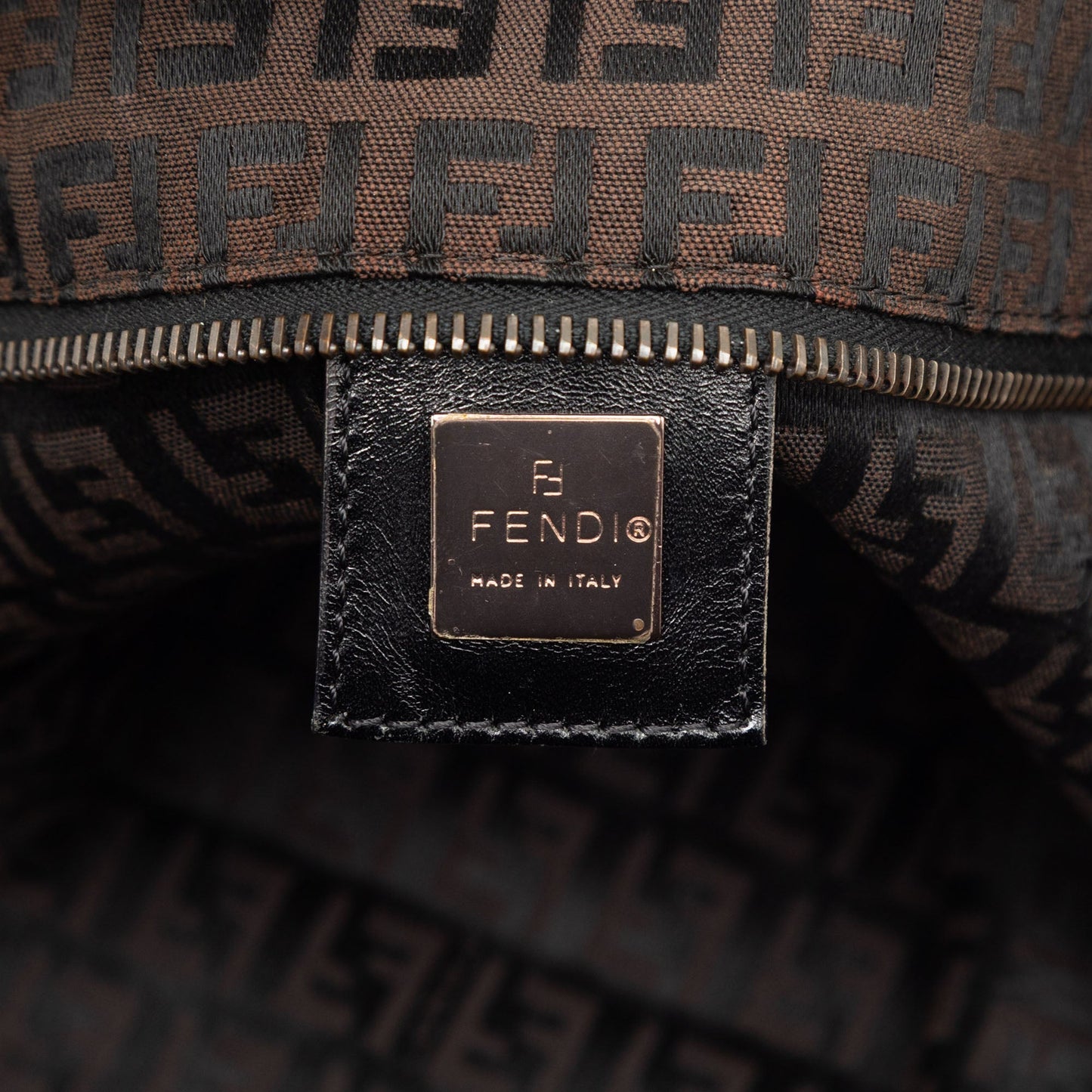 Fendi Zucchino Canvas Tote