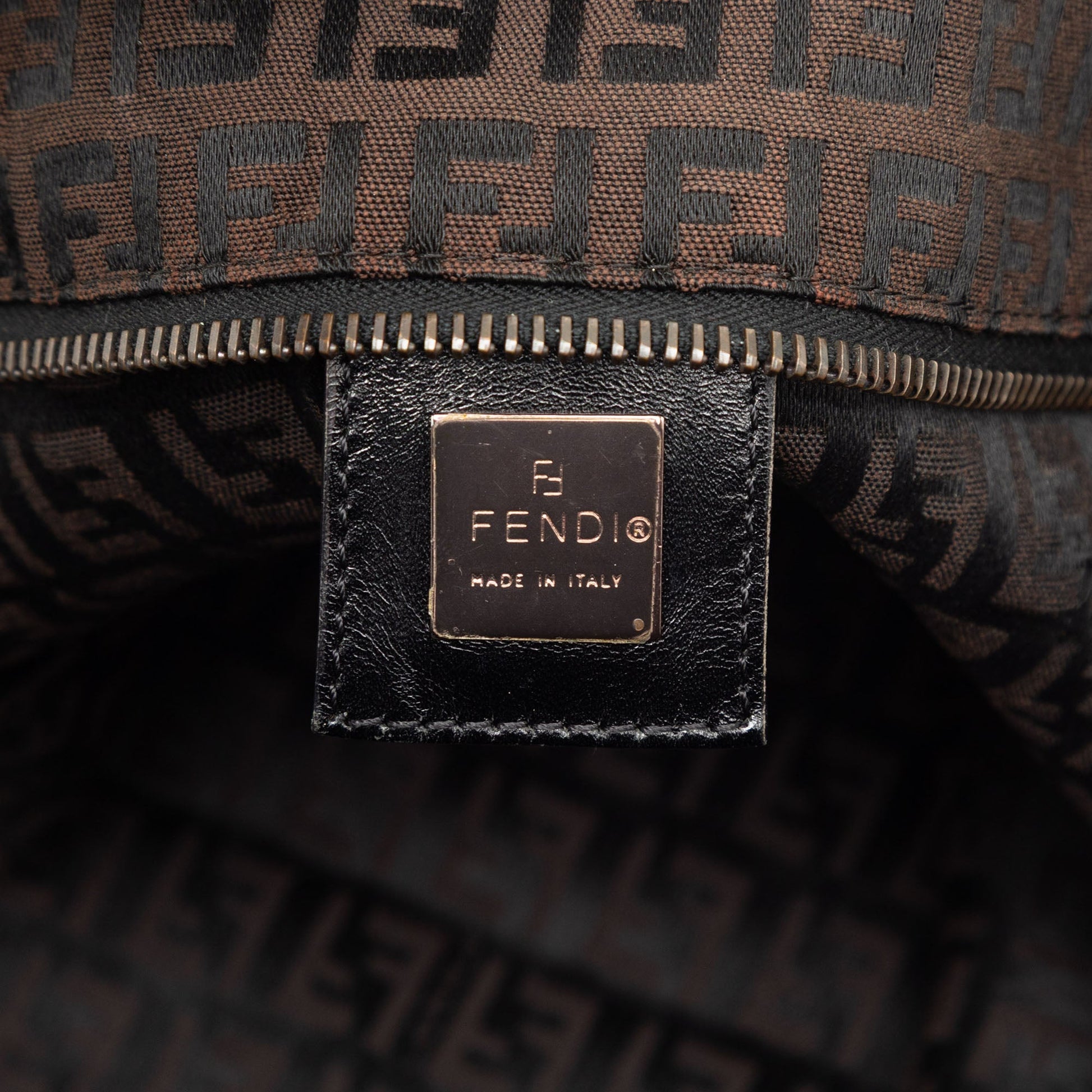 Fendi Zucchino Canvas Tote