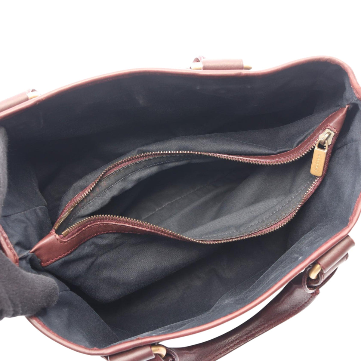 Celine C Macadam Suede Boogie Handbag