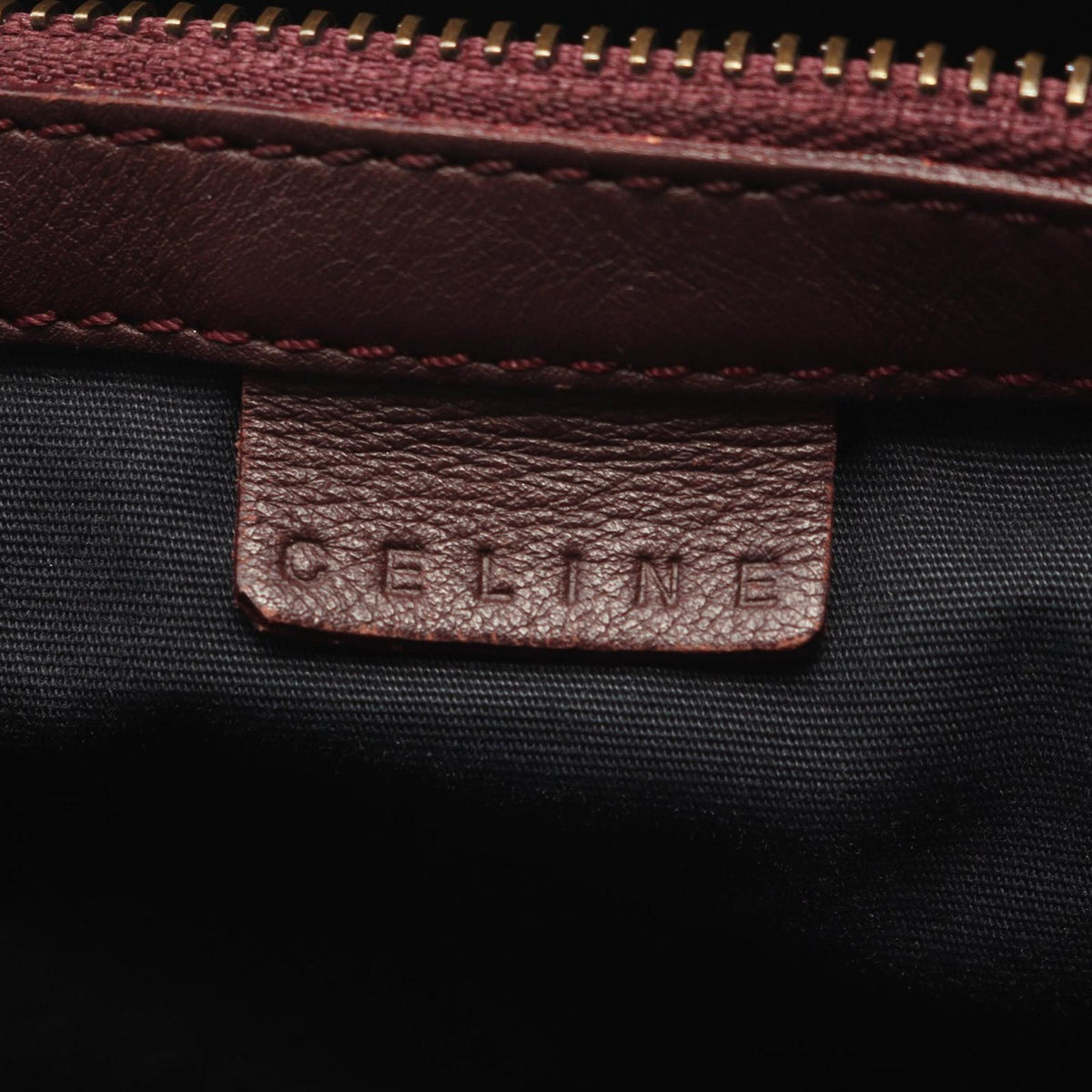 Celine C Macadam Suede Boogie Handbag
