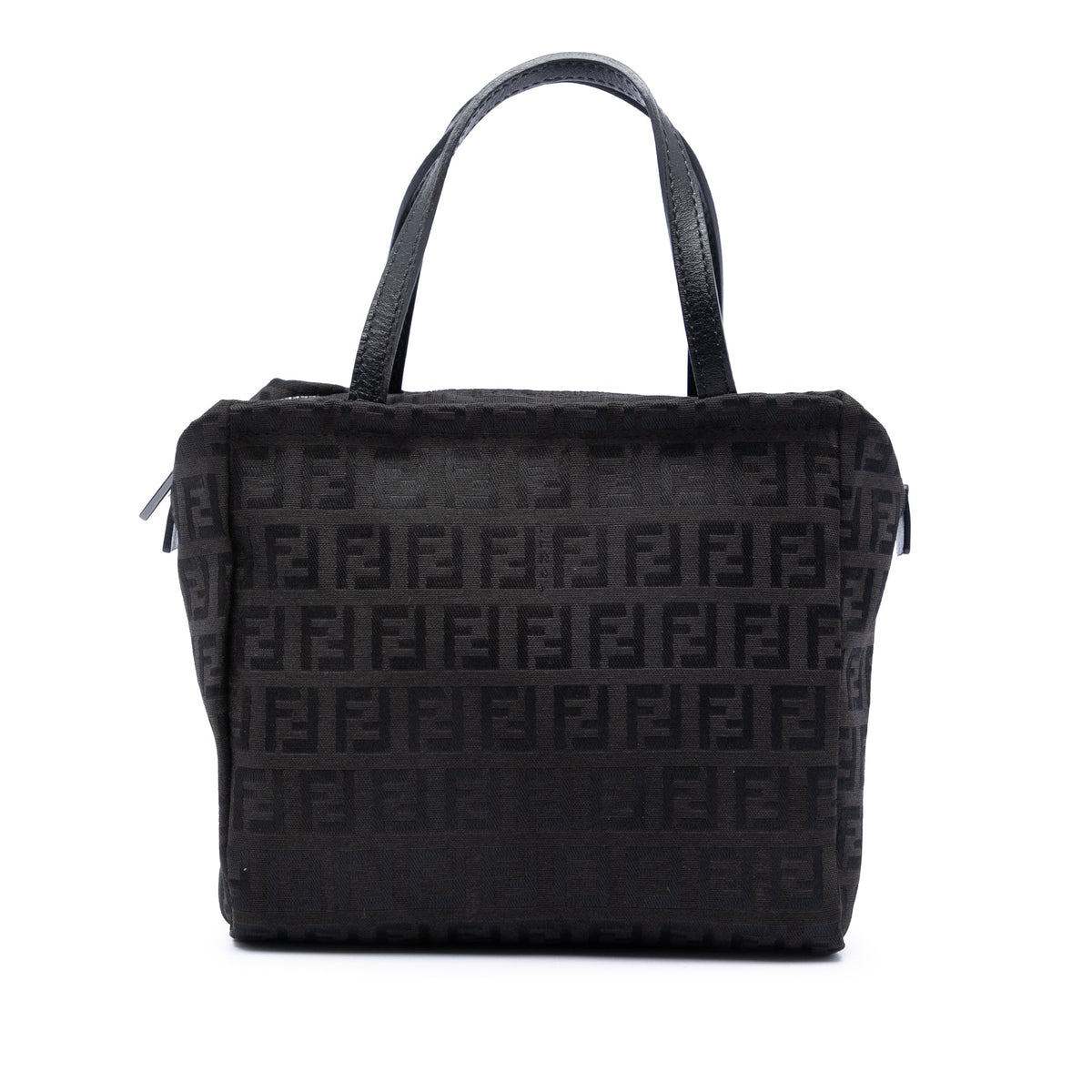 Fendi Mini Zucchino Canvas Handbag