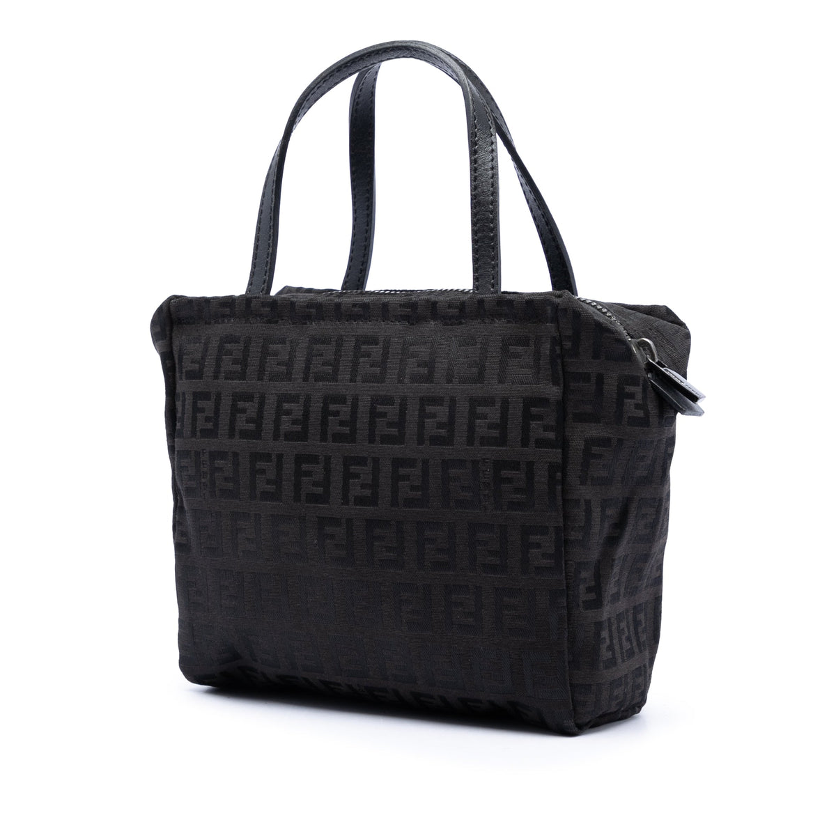 Fendi Mini Zucchino Canvas Handbag